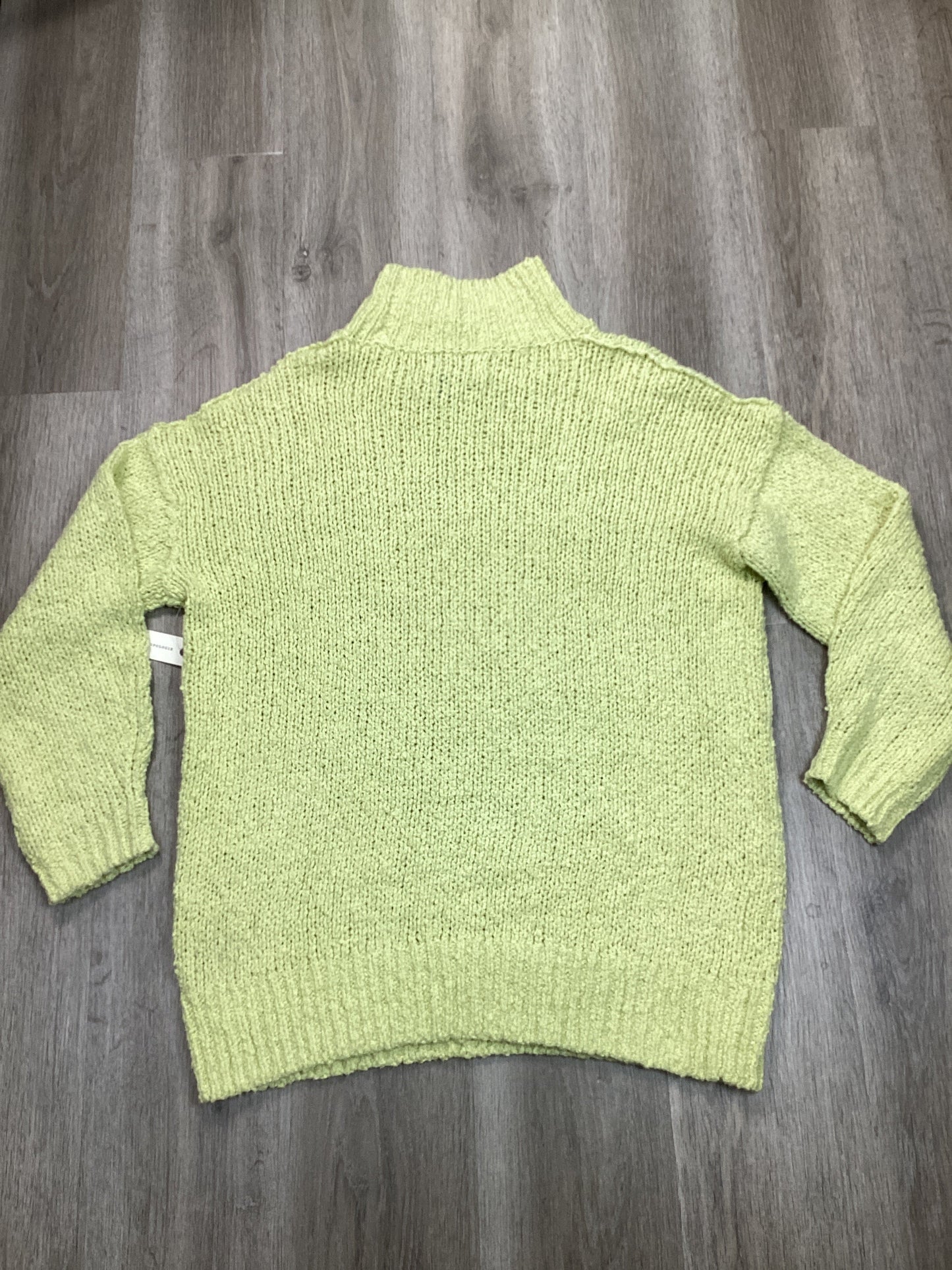 Sweater By Anthropologie In Green, Size: L