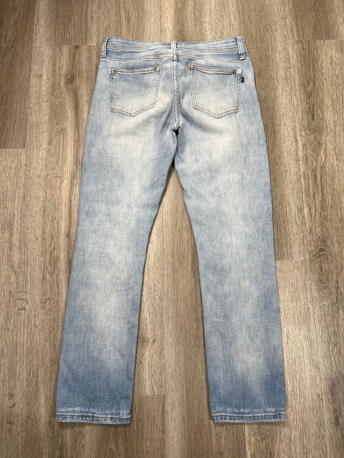 Jeans Boyfriend By Pilcro In Blue Denim, Size: 6