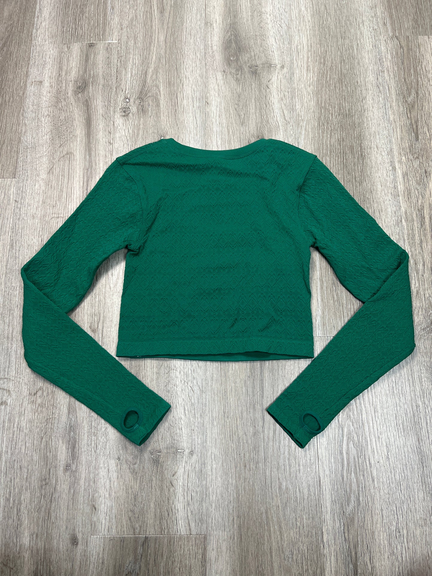 Athletic Top Long Sleeve Crewneck By Joy Lab In Green, Size: Xs