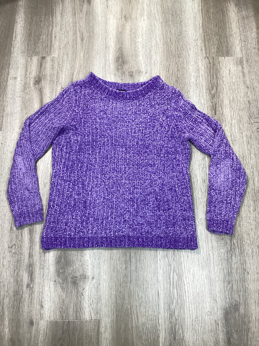 Sweater By Talbots In Purple, Size: Xs