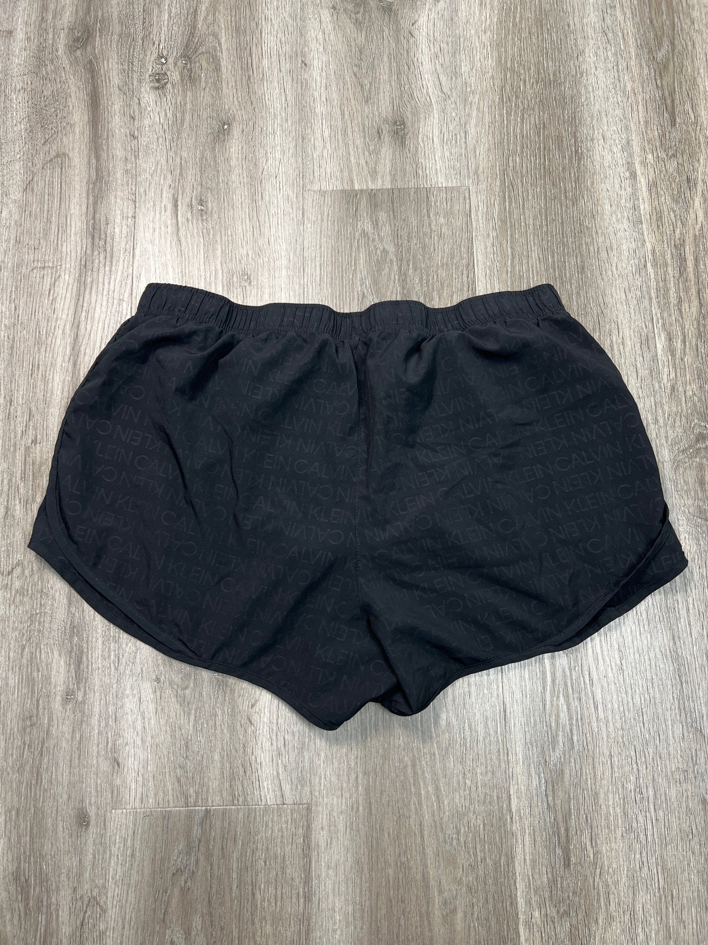 Athletic Shorts By Calvin Klein Performance In Black, Size: Xxl