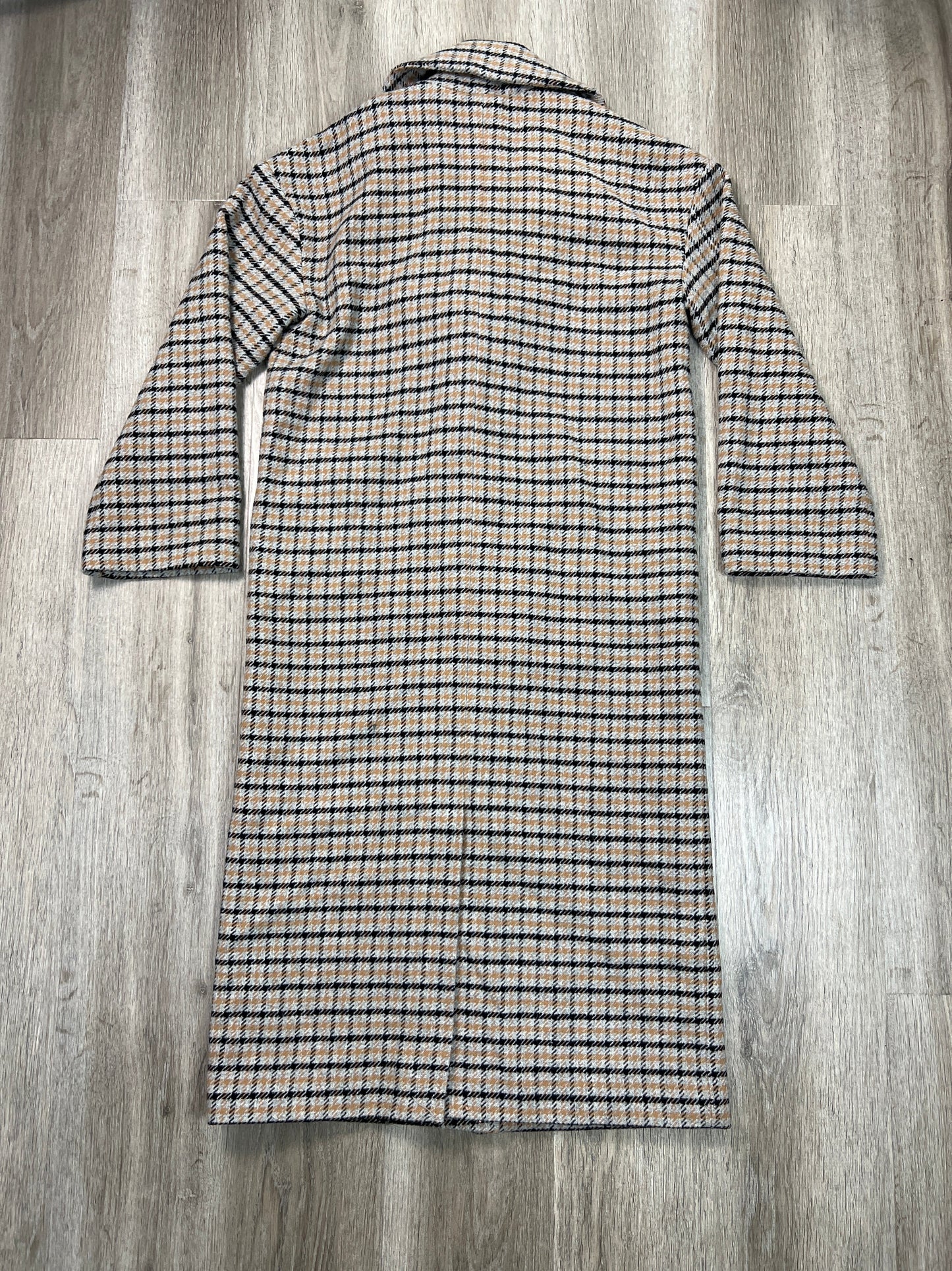 Coat Parka By Gap In Plaid Pattern, Size: Xs