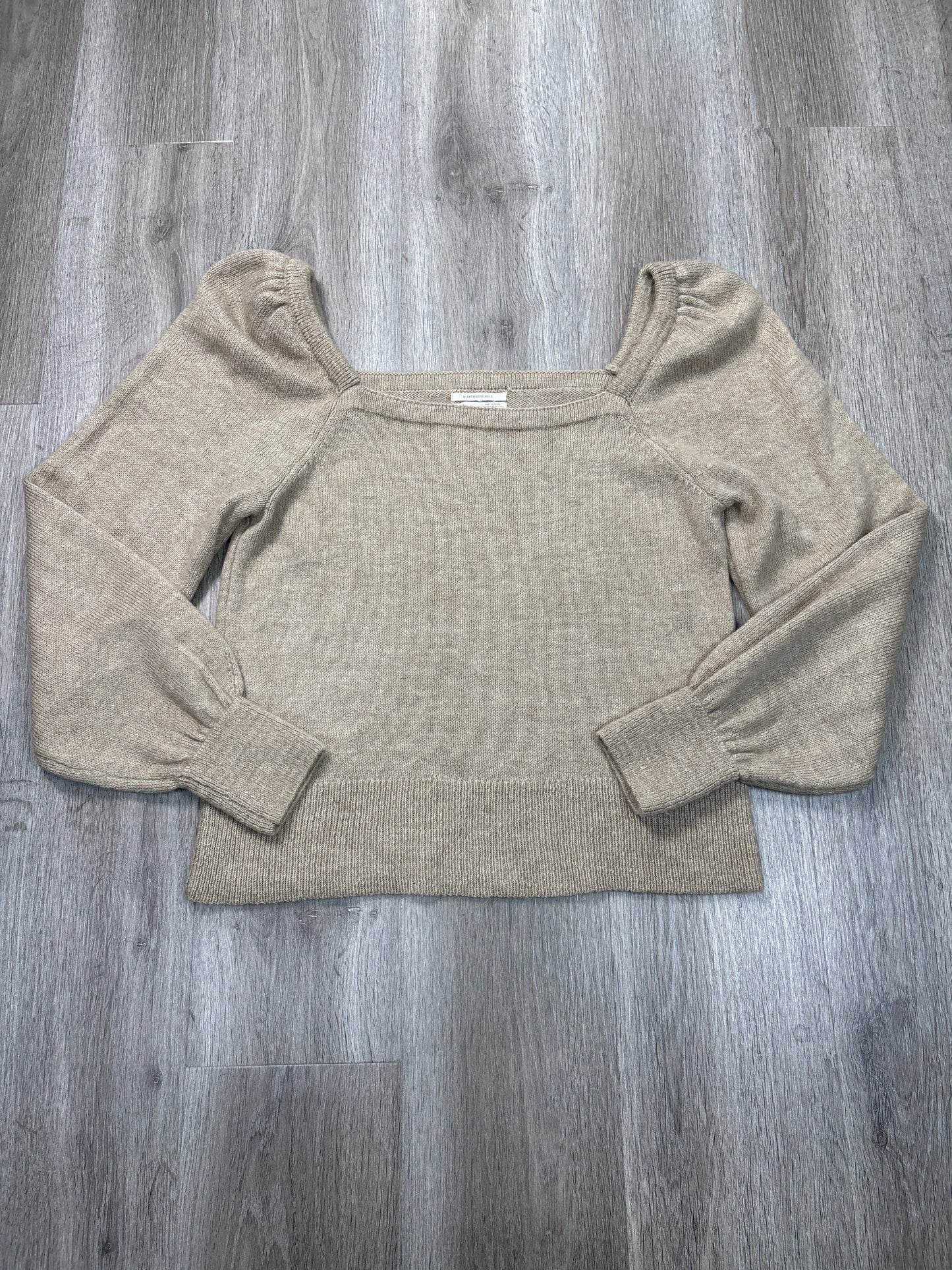 Sweater By Anthropologie In Tan, Size: Xl