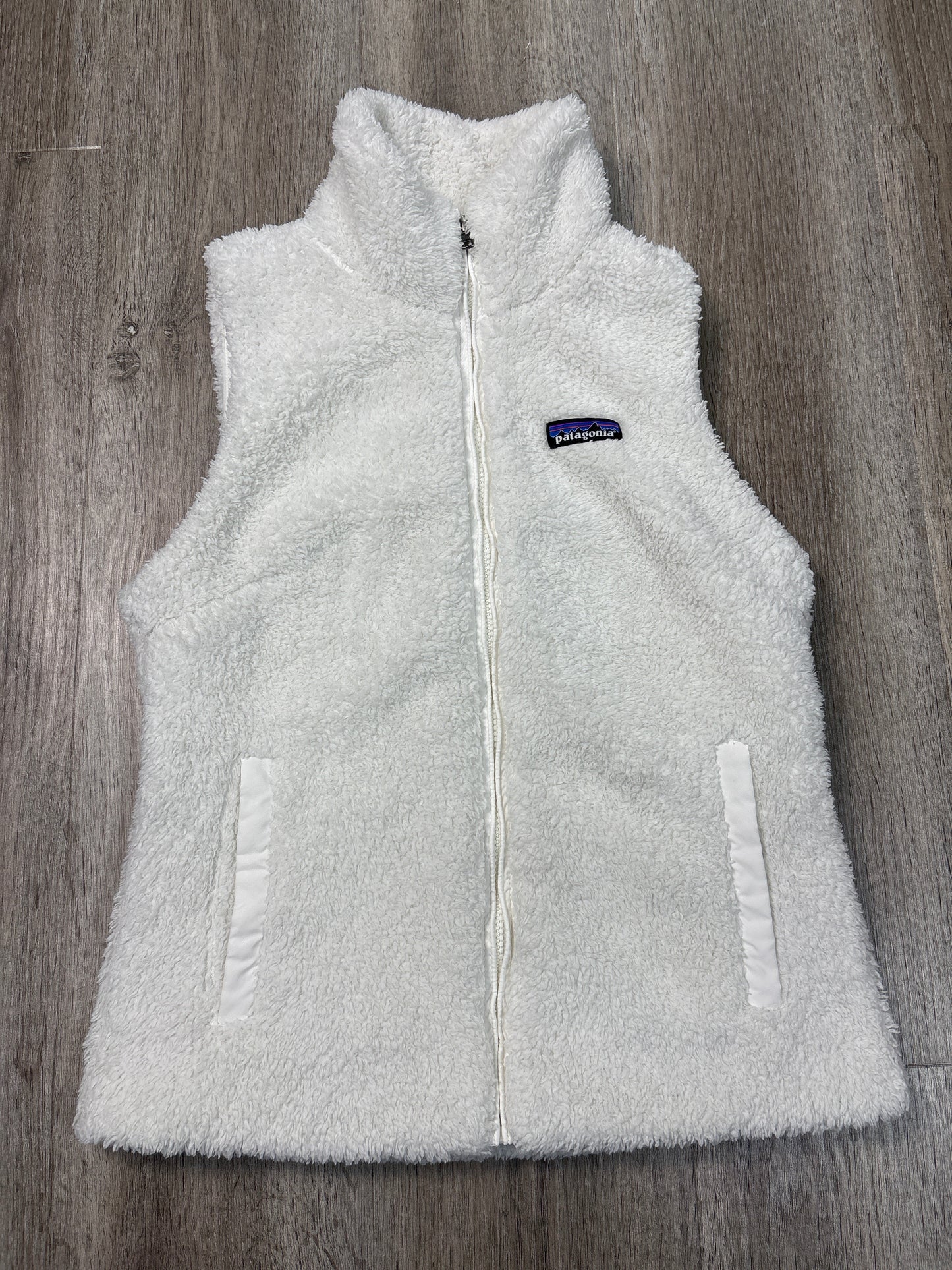 Vest Faux Fur & Sherpa By Patagonia In White, Size: S