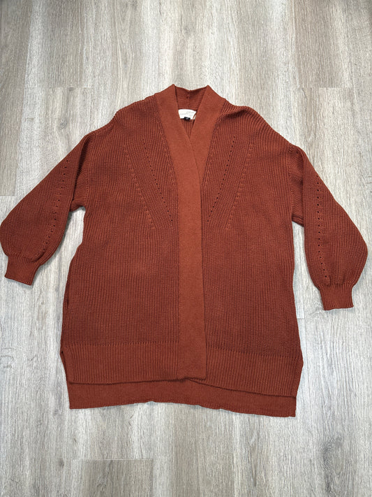 Cardigan By Universal Thread In Brown, Size: Xl