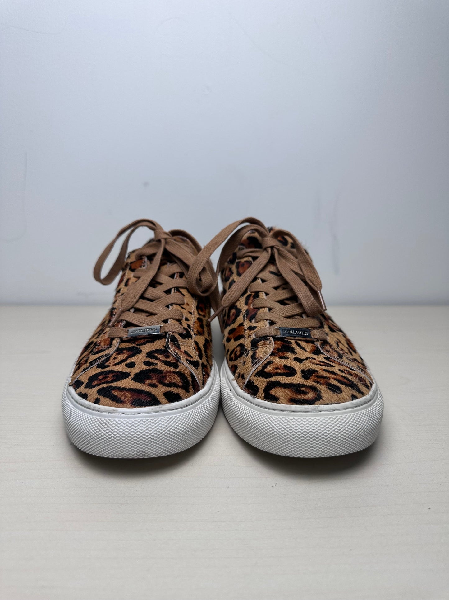 Shoes Sneakers By J Slides In Leopard Print, Size: 8