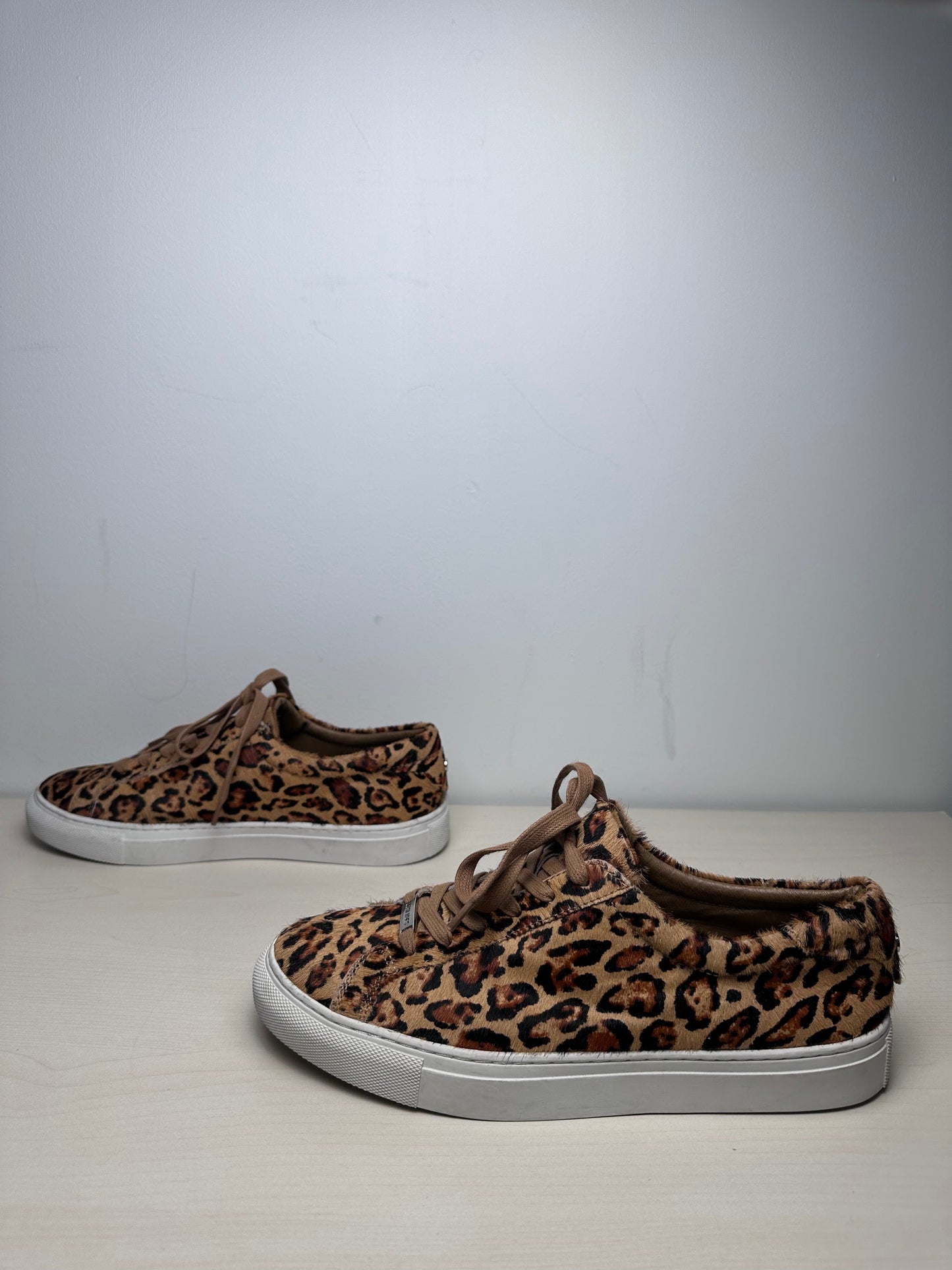 Shoes Sneakers By J Slides In Leopard Print, Size: 8