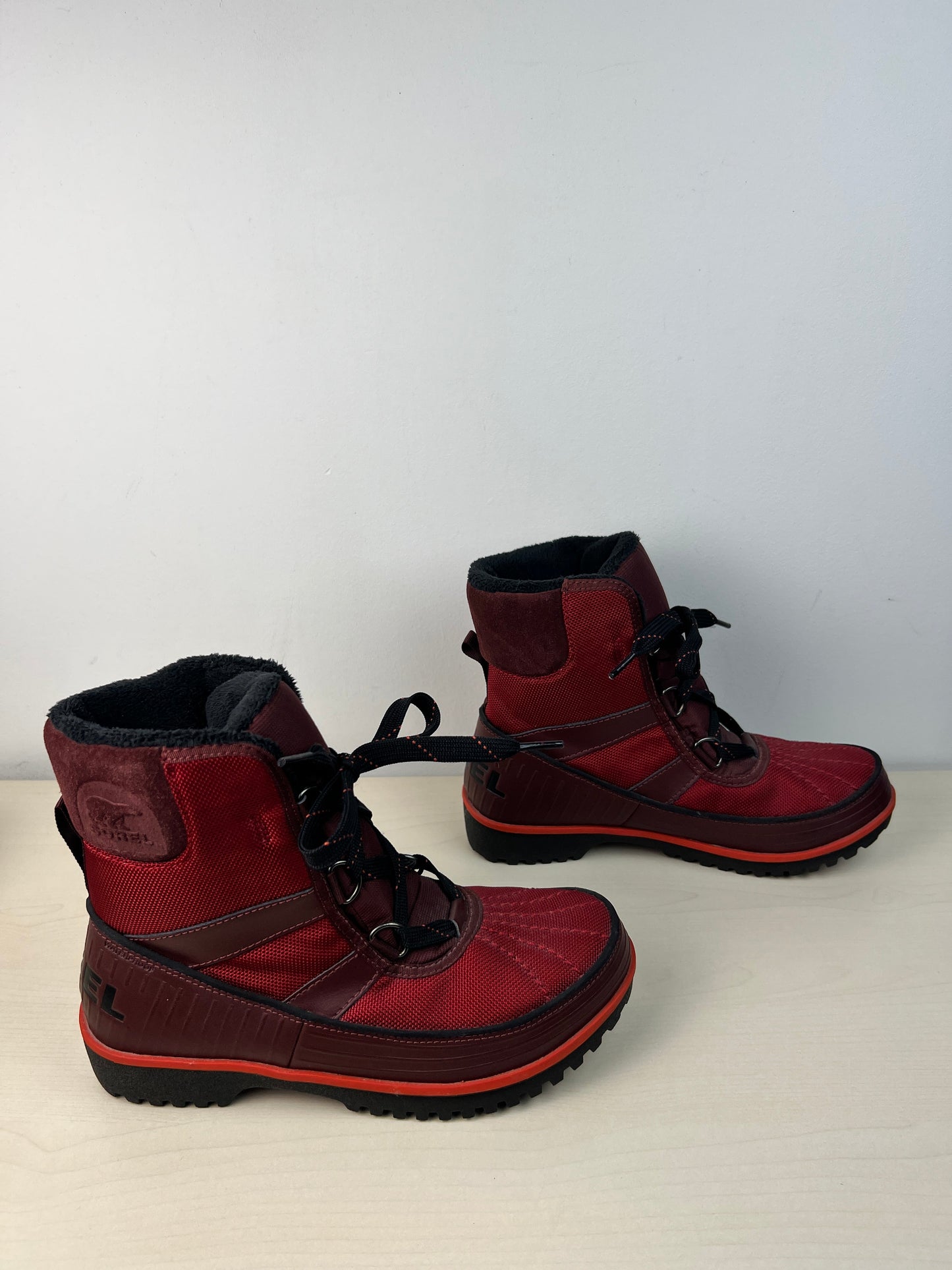 Boots Snow By Sorel In Red, Size: 7