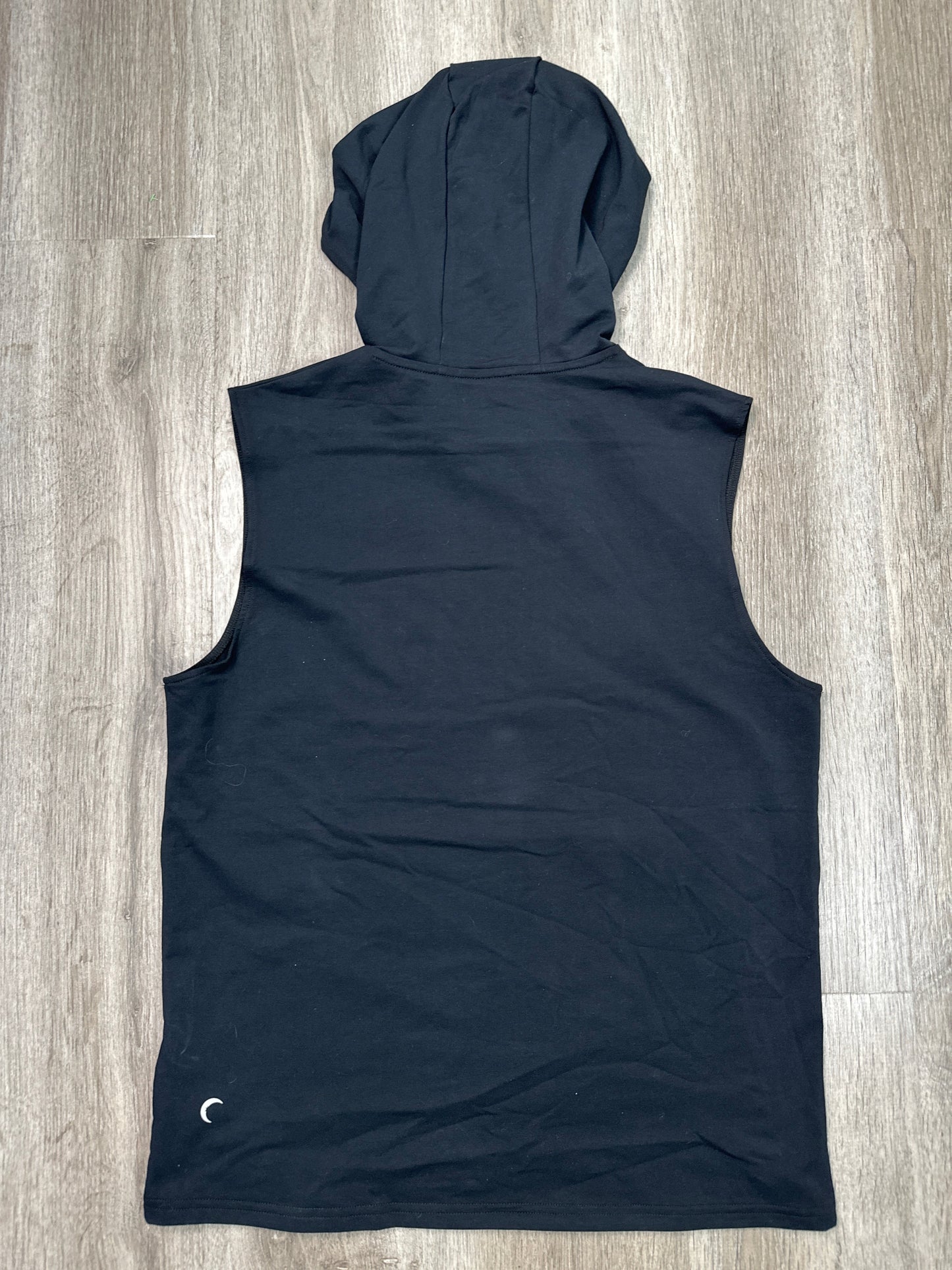 Athletic Sweatshirt Hoodie By Zyia In Black, Size: M