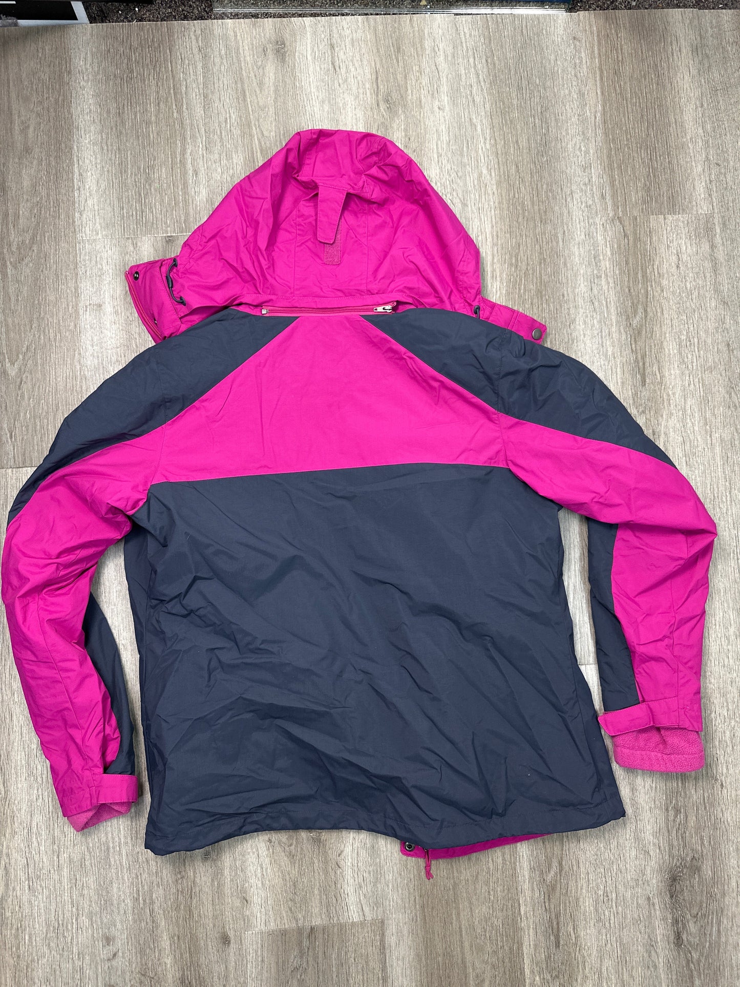 Jacket Fleece By Columbia In Pink, Size: L