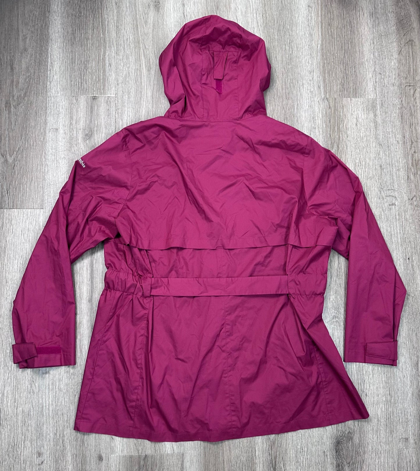 Jacket Windbreaker By Columbia In Pink, Size: 2x