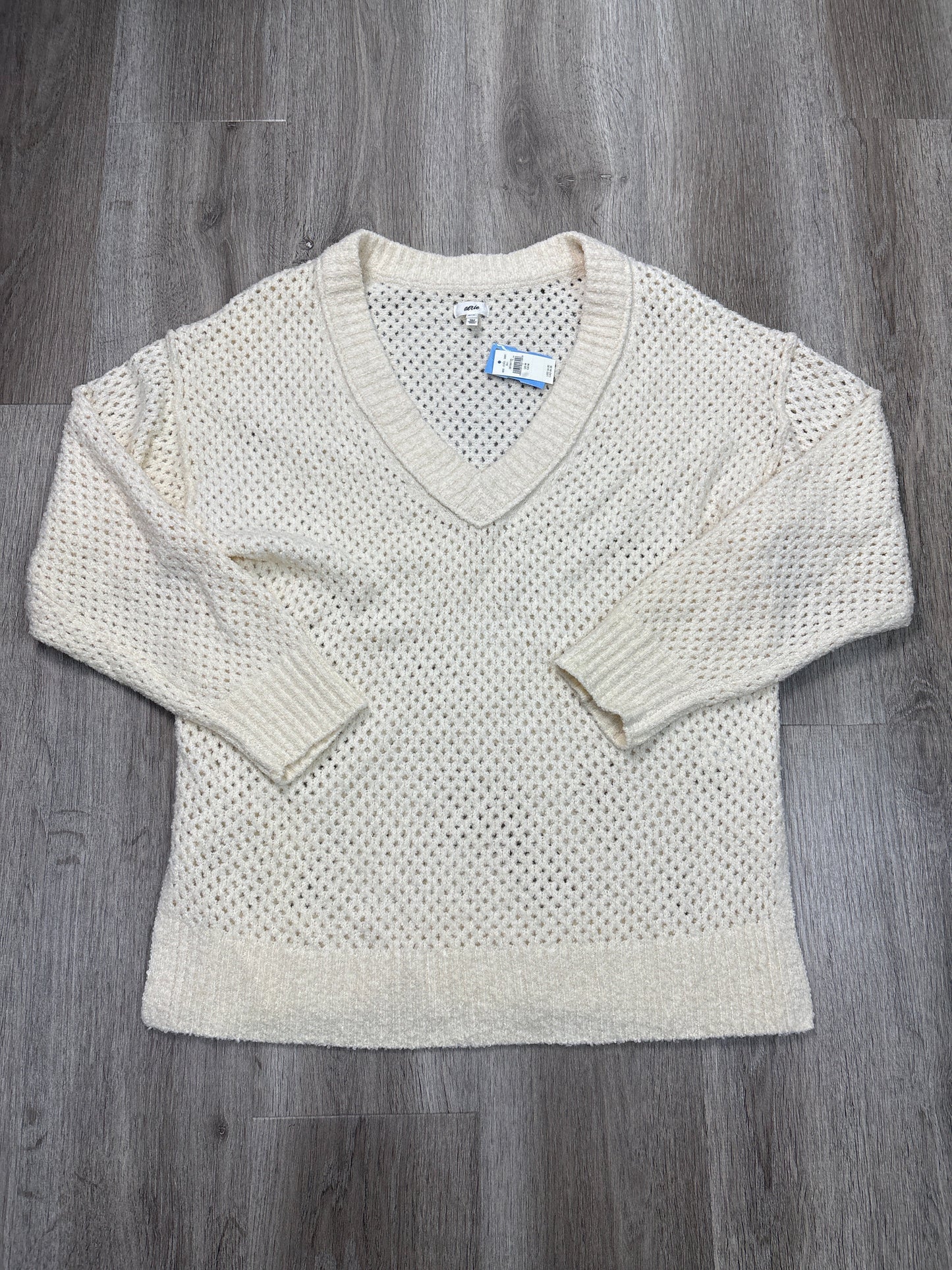 Sweater By Aerie In White, Size: M