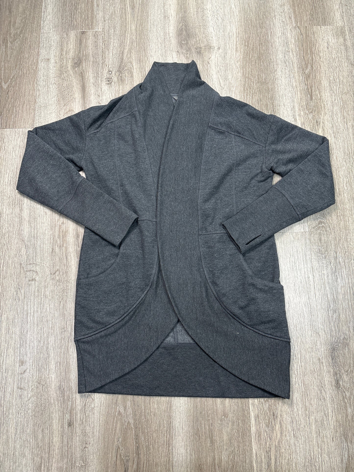 Cardigan By Eddie Bauer In Grey, Size: S