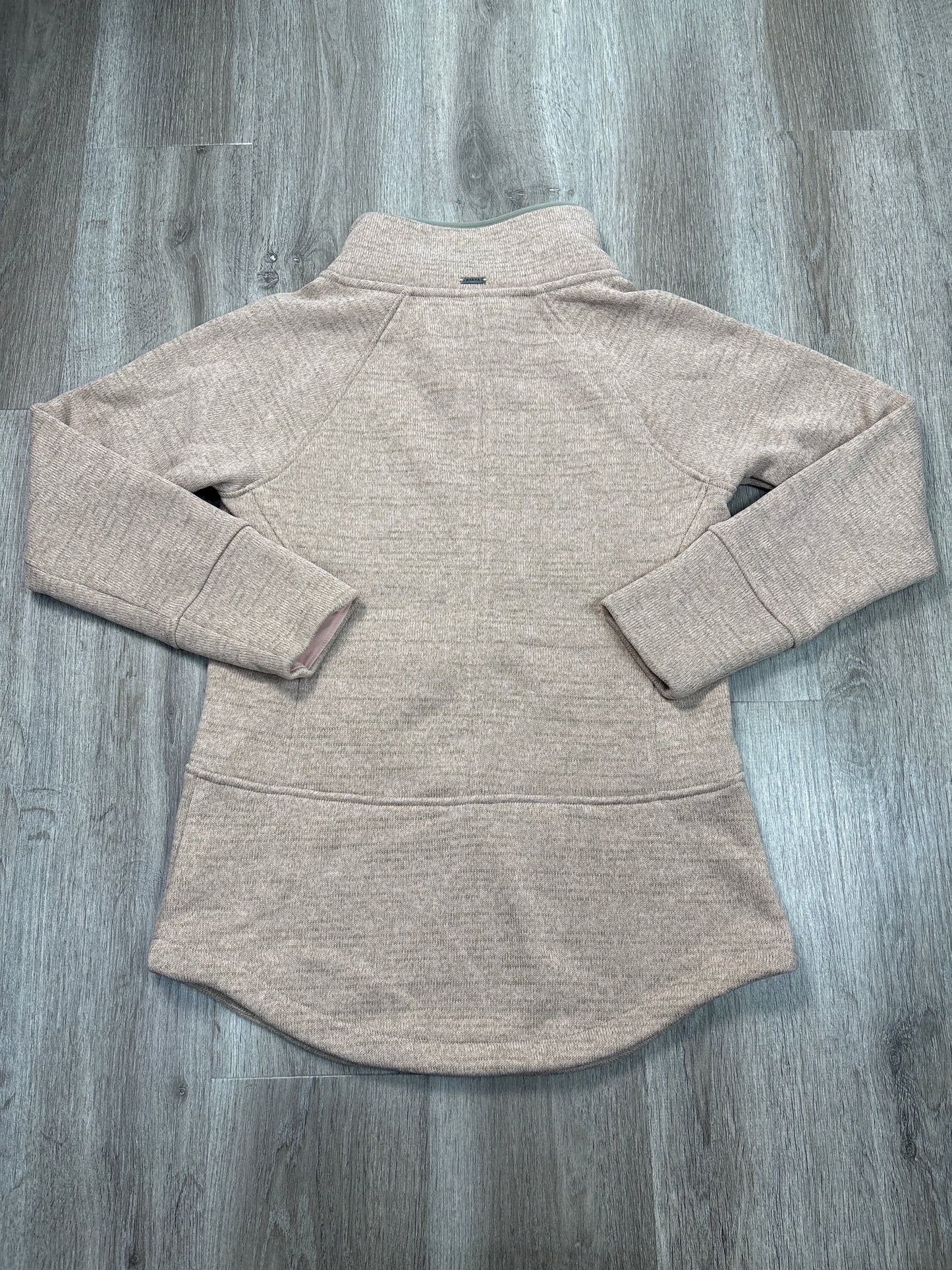 Athletic Sweatshirt Collar By Prana In Tan, Size: M