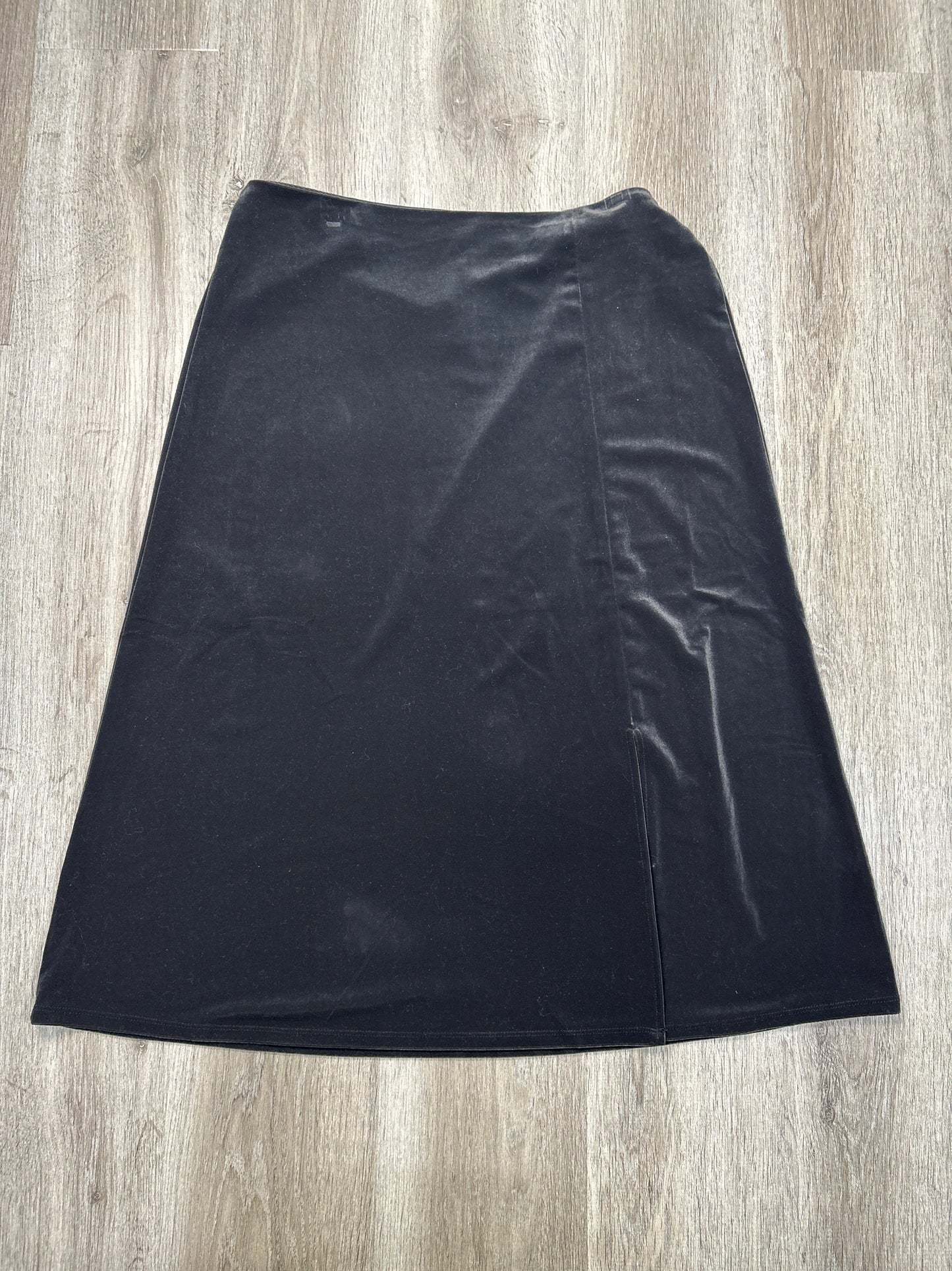 Skirt Midi By Time And Tru In Grey, Size: L