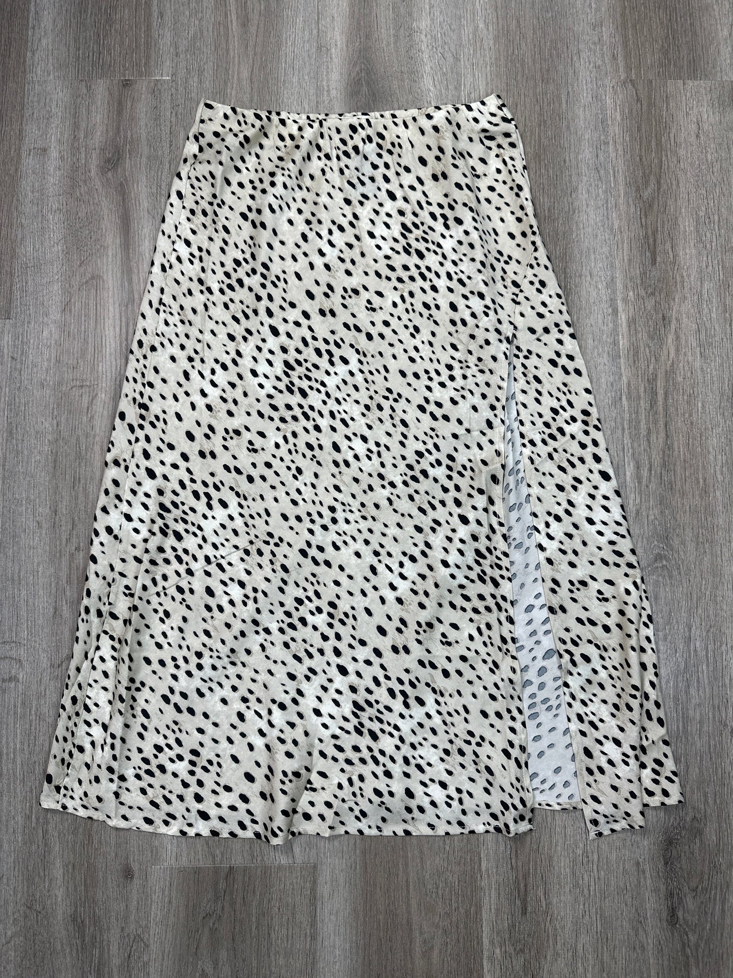 Skirt Midi By MICAS In Beige, Size: Xl