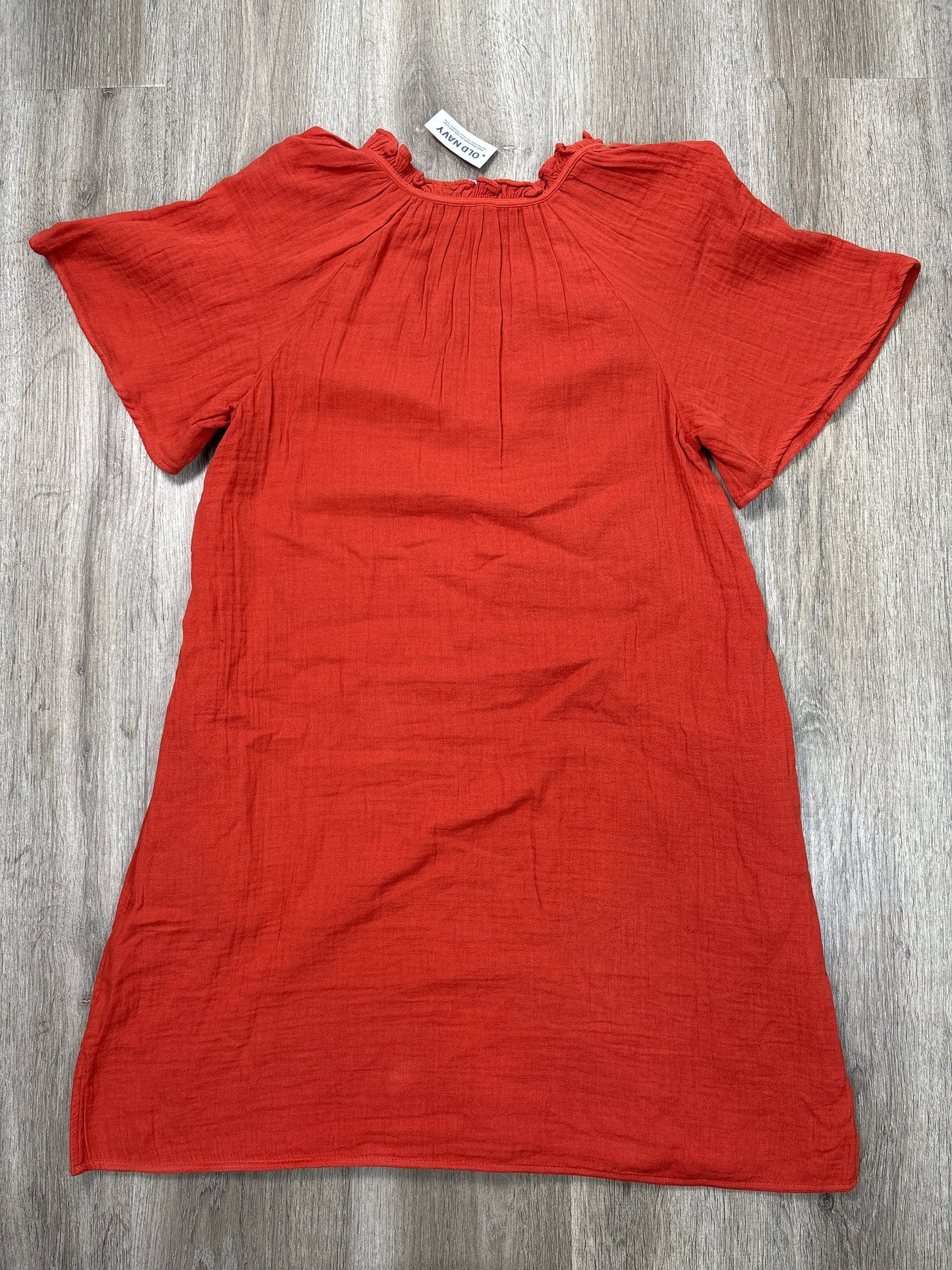 Dress Casual Short By Old Navy In Orange, Size: S