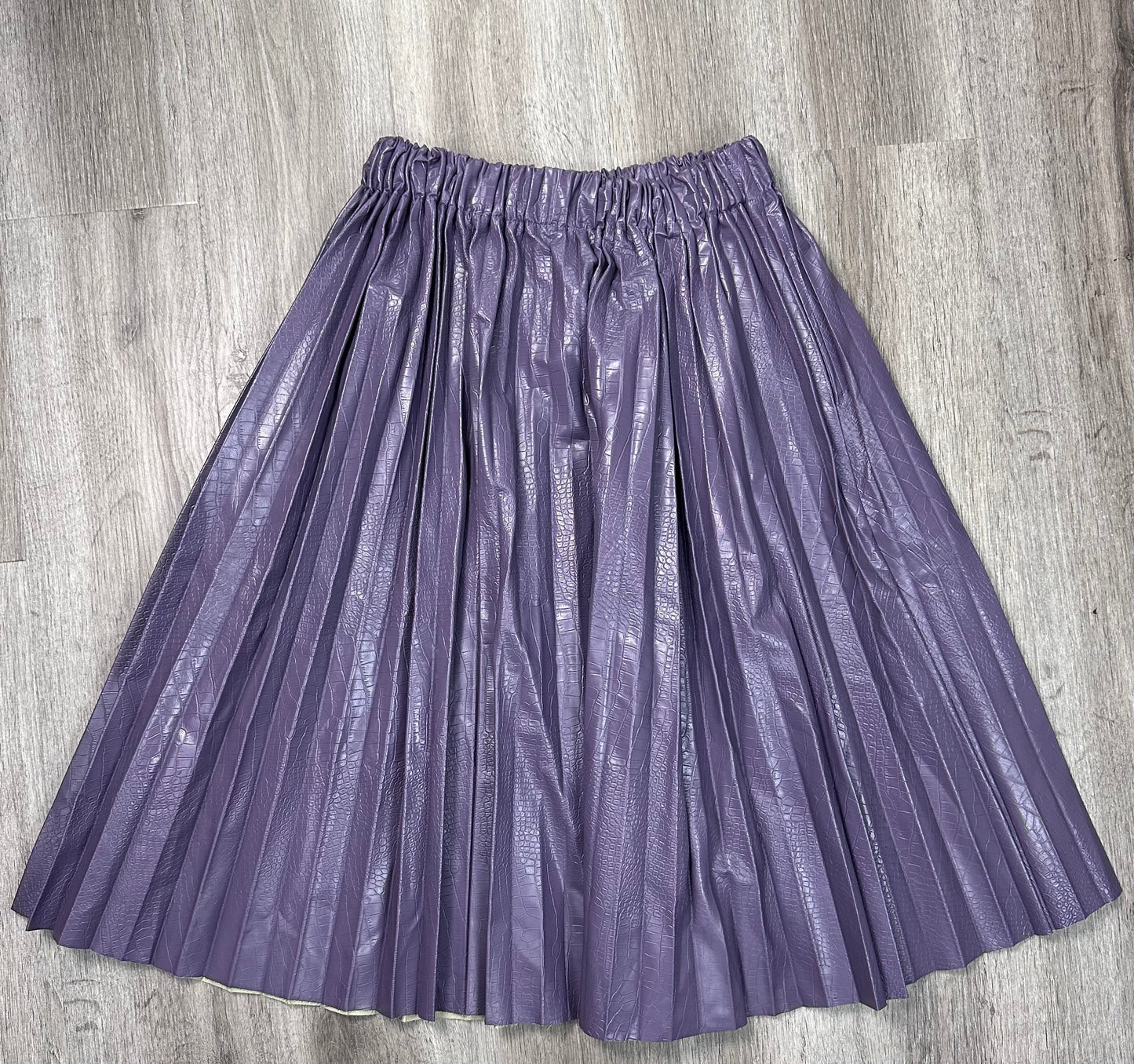 Skirt Midi By Buru In Purple, Size: L