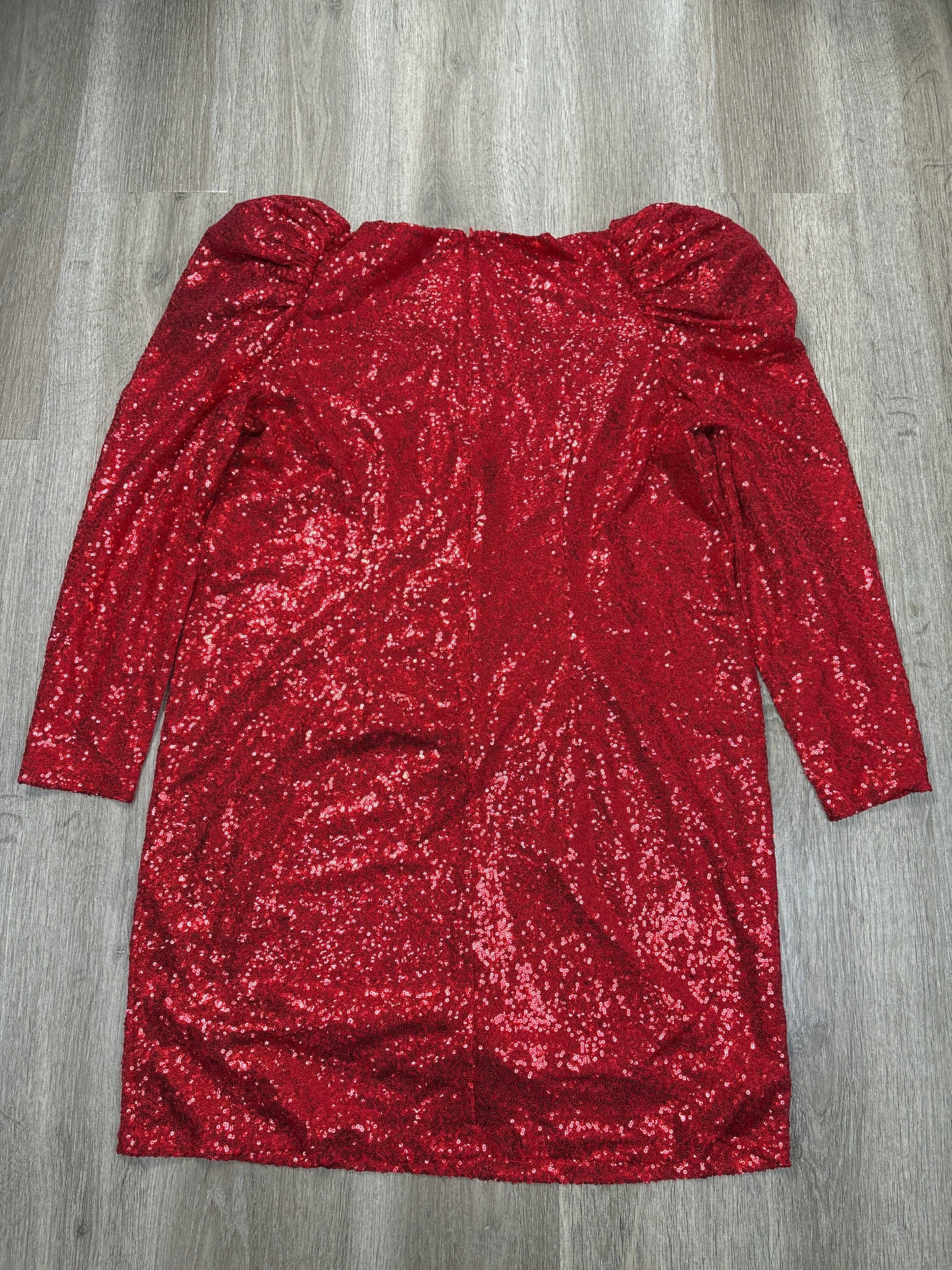 Dress Party Short By Eloquii In Red, Size: Xl