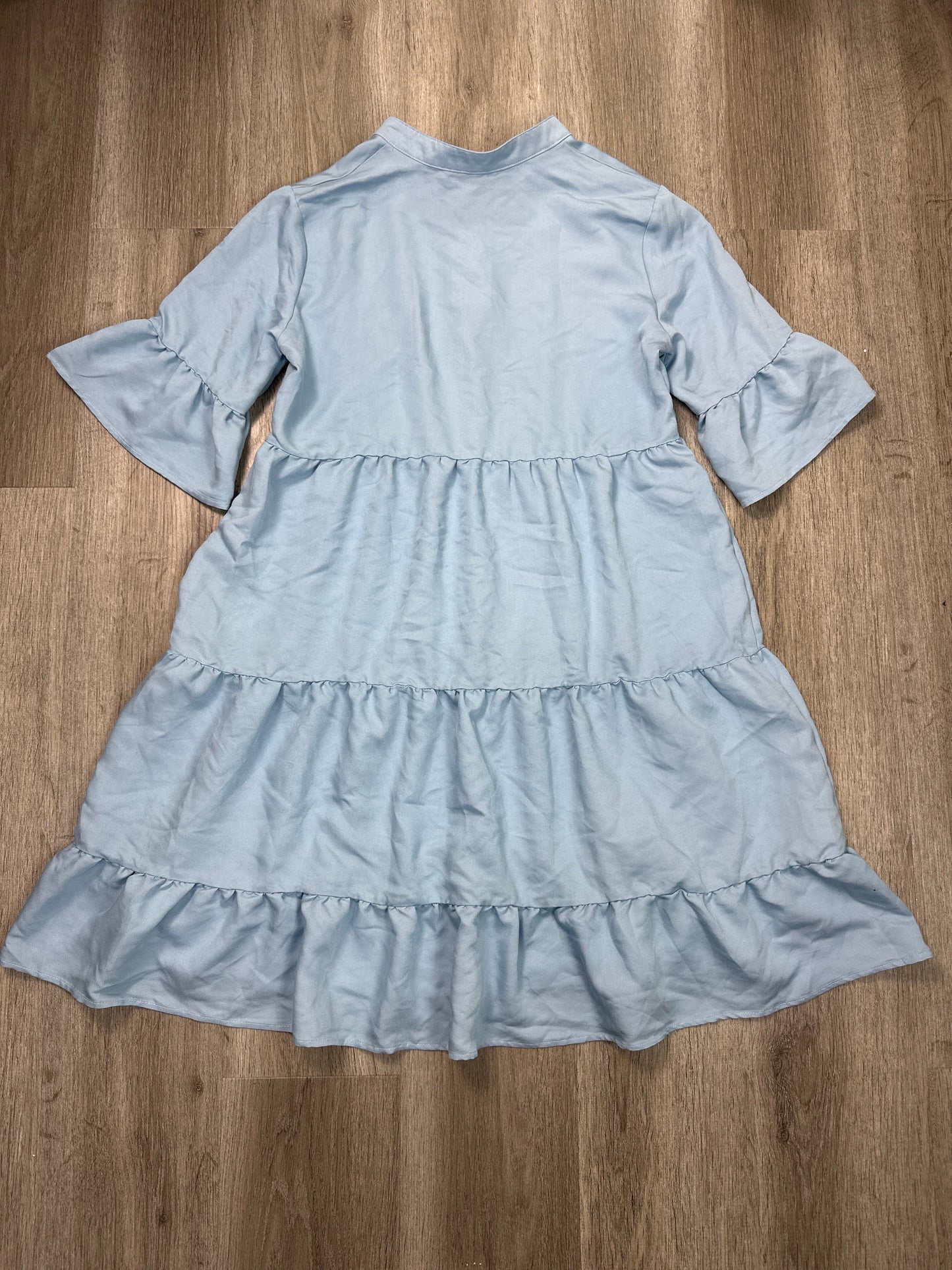 Dress Casual Short By Walmart In Blue, Size: L