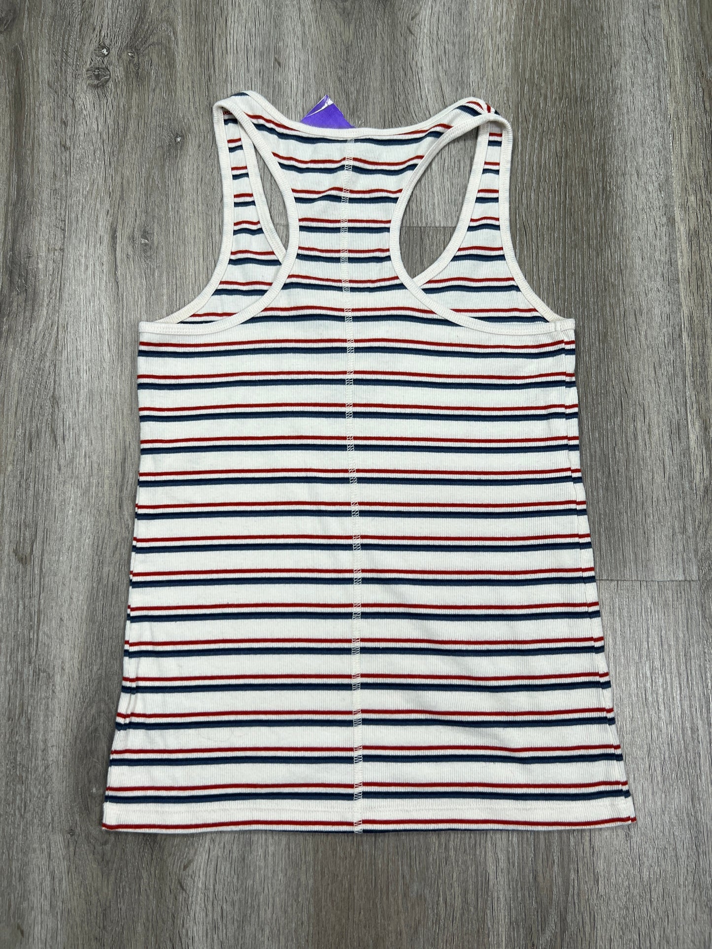 Striped Pattern Tank Top Universal Thread, Size M