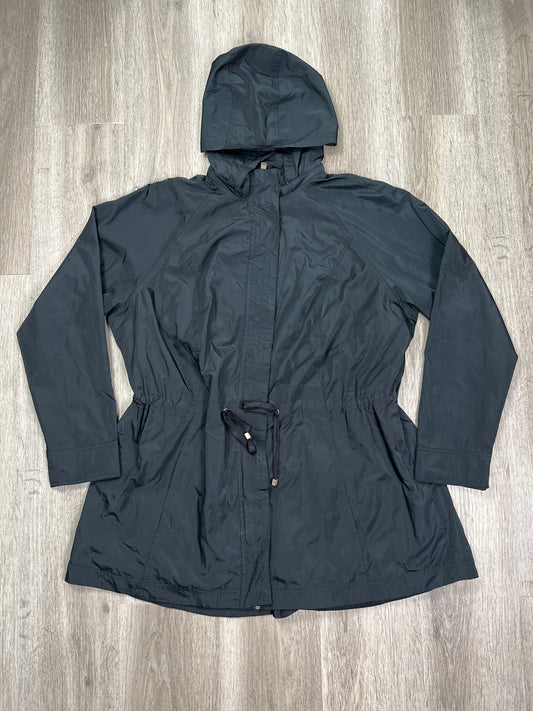 Black Jacket Windbreaker Ava & Viv, Size 2x