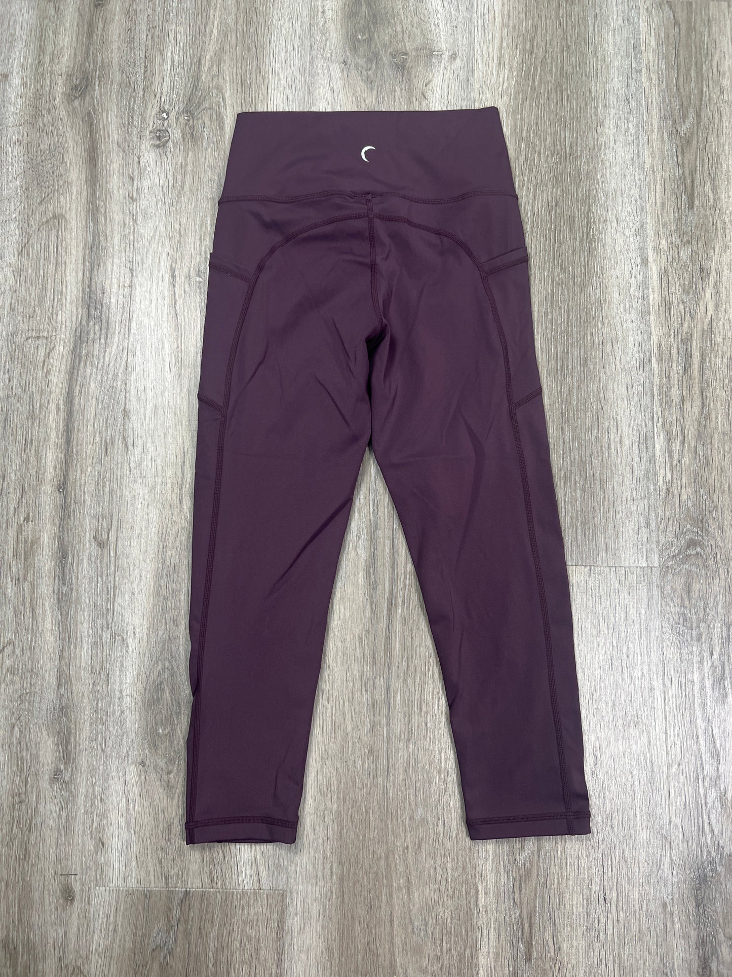 Athletic Leggings By Zyia In Purple, Size: S