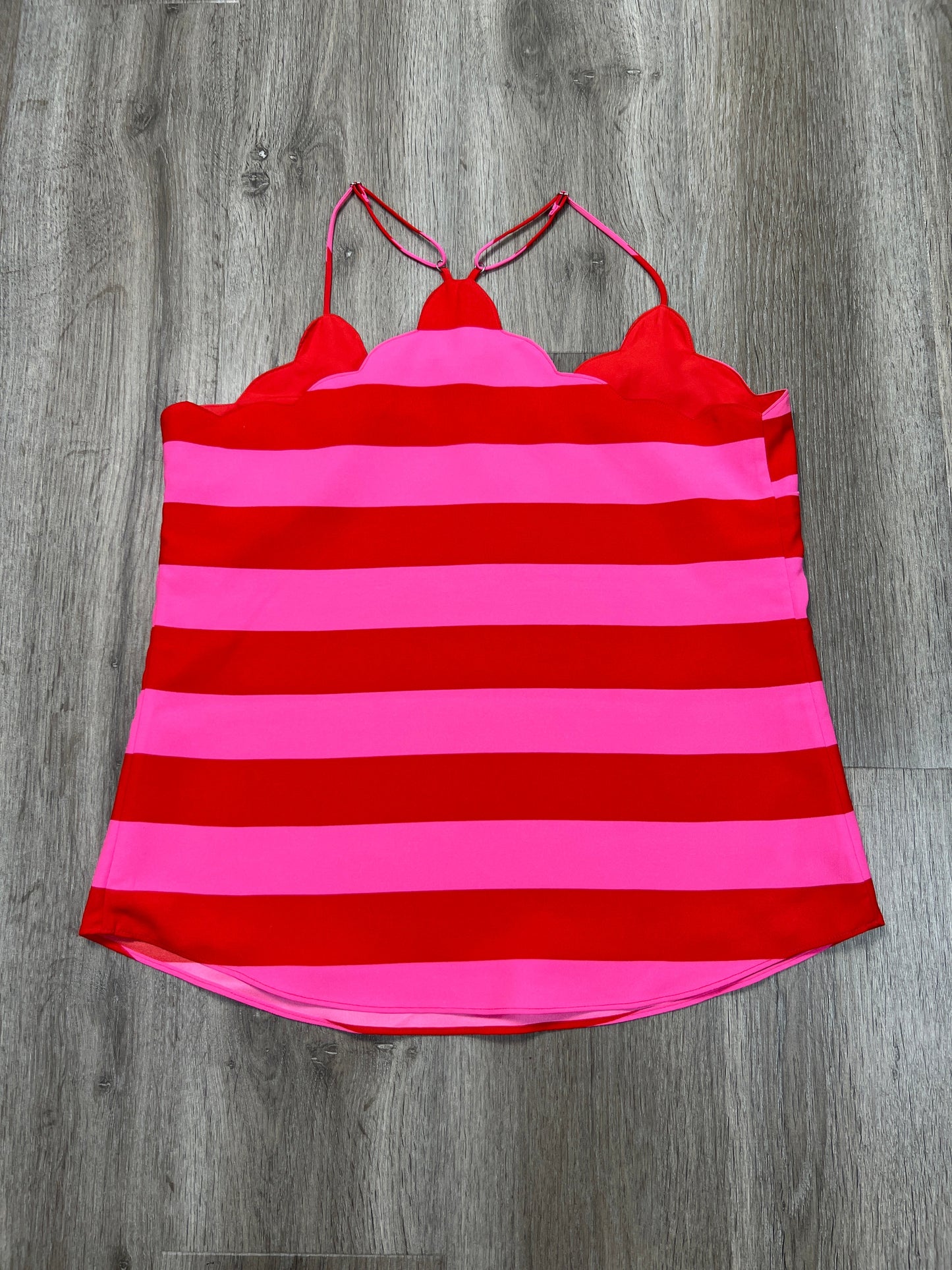 Top Sleeveless By J. Crew In Striped Pattern, Size: S