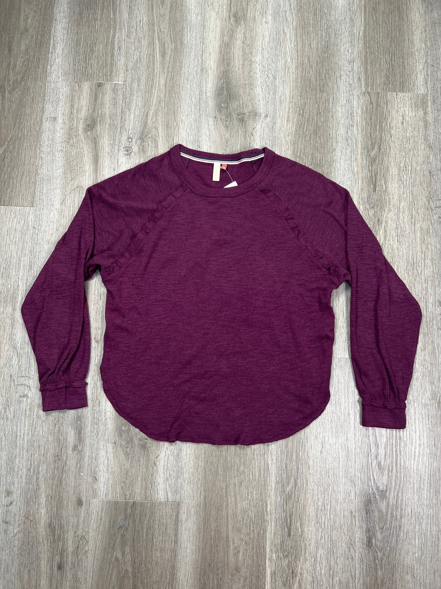 Top Long Sleeve By Pilcro In Purple, Size: Xs