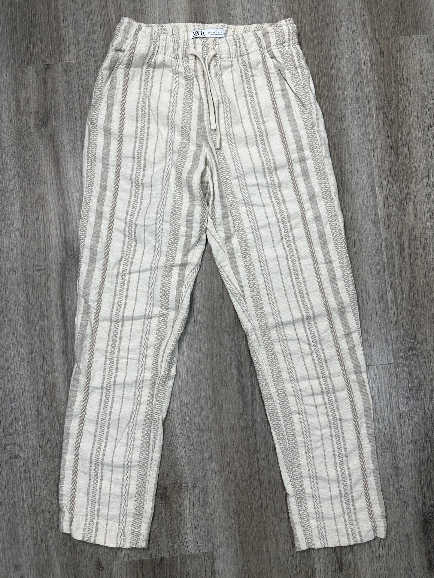 Pants Other By Zara In Cream, Size: S