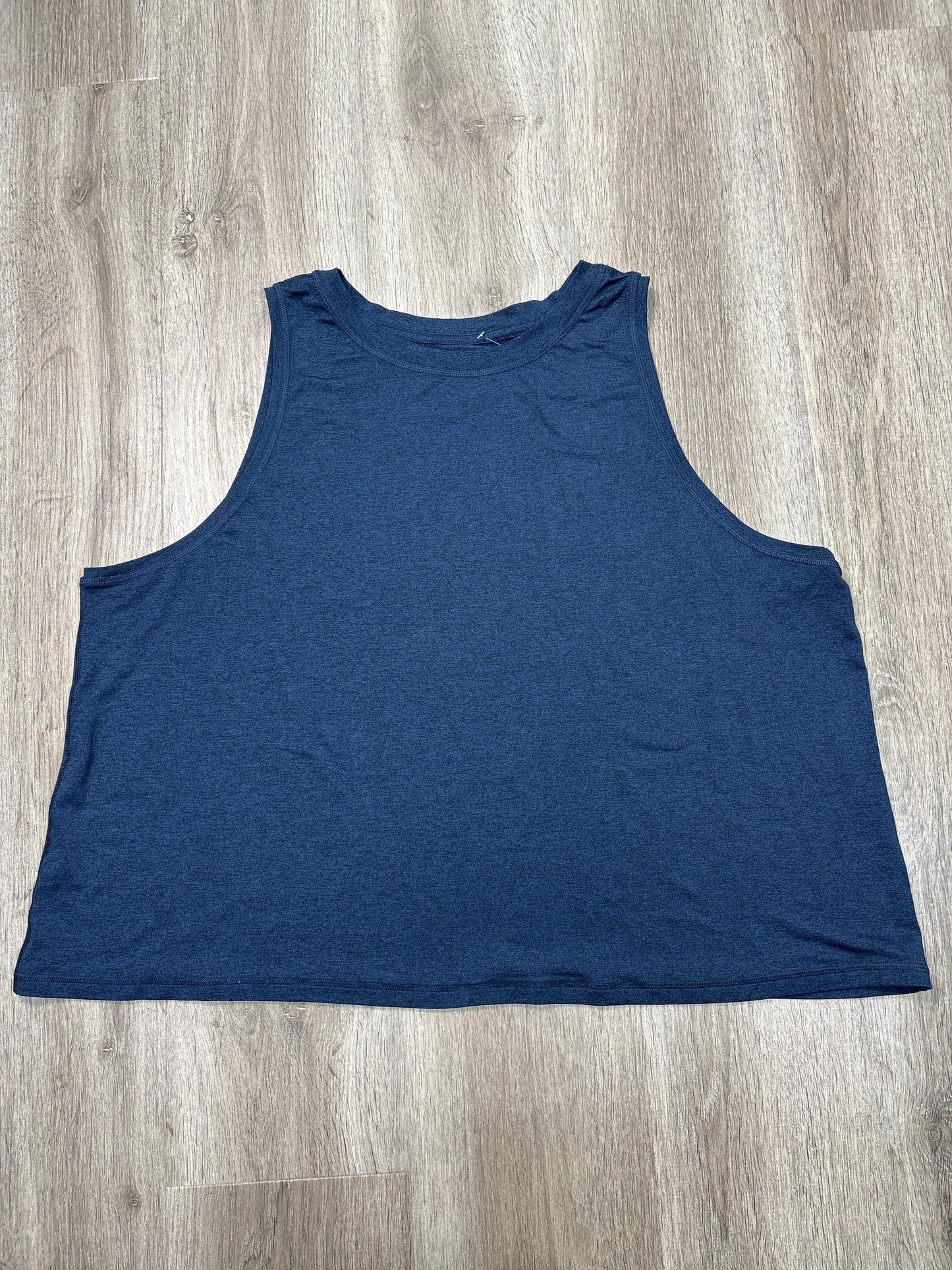 Athletic Tank Top By Athleta In Blue, Size: 2x