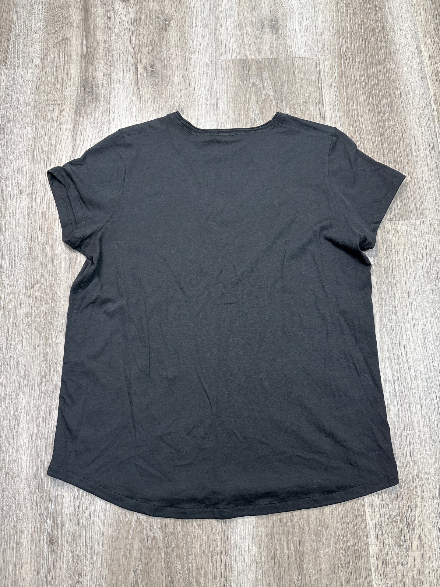 Top Short Sleeve By Vince In Black, Size: S