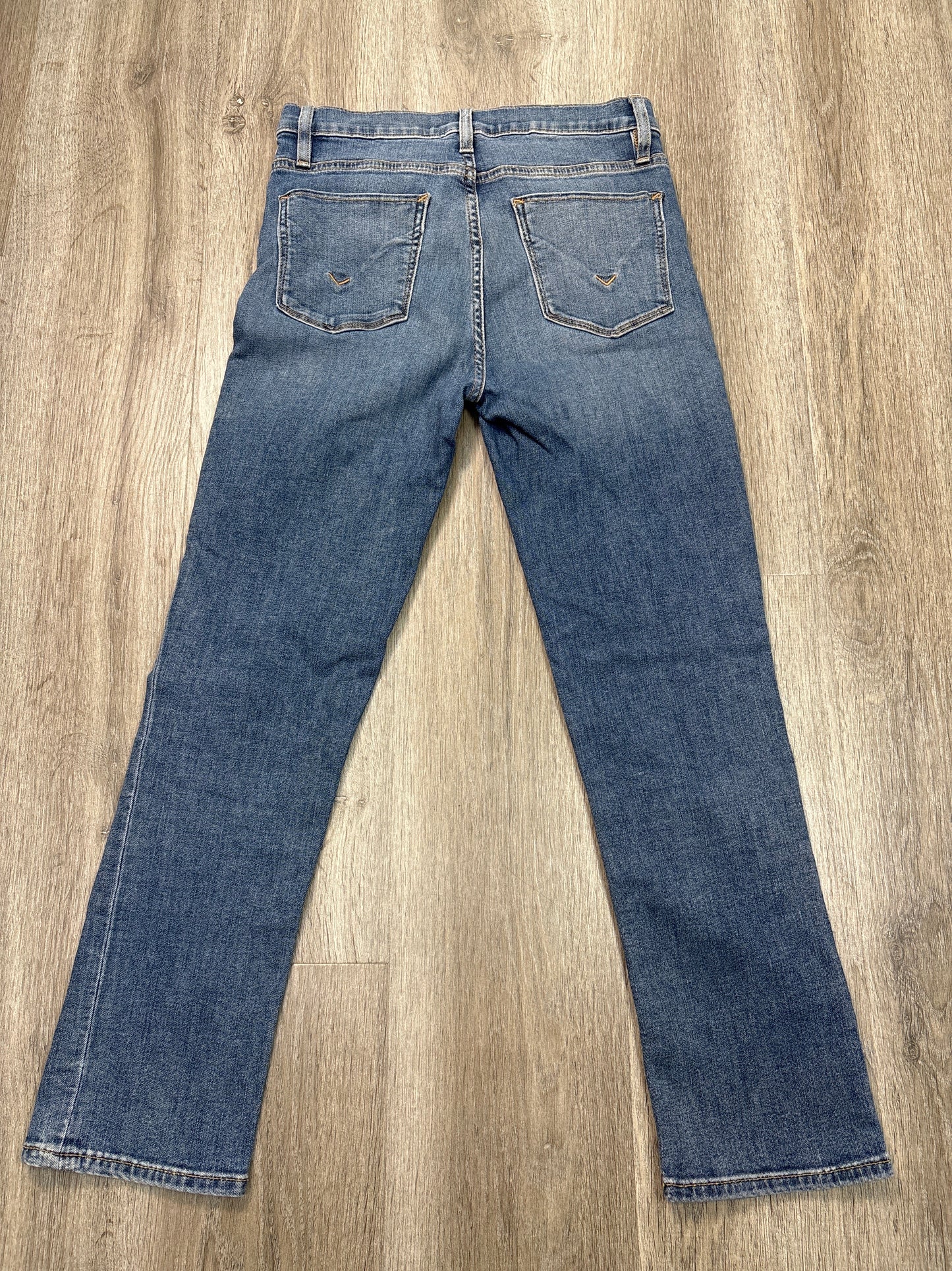 Jeans Straight By Hudson In Blue Denim, Size: 2