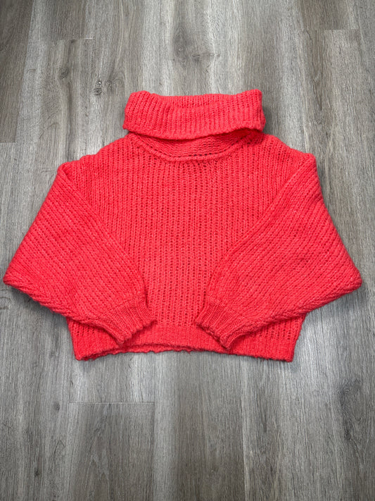 Sweater By Pilcro In Coral, Size: Xs