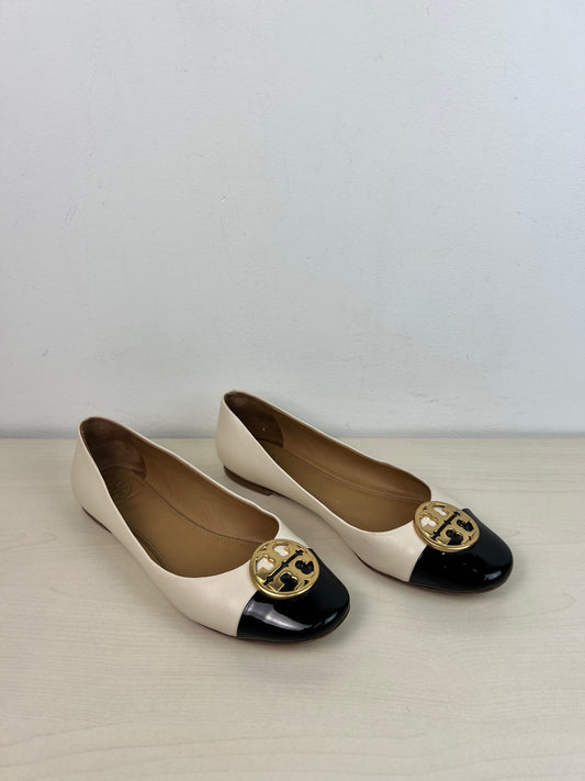 Shoes Designer By Tory Burch In Beige, Size: 8