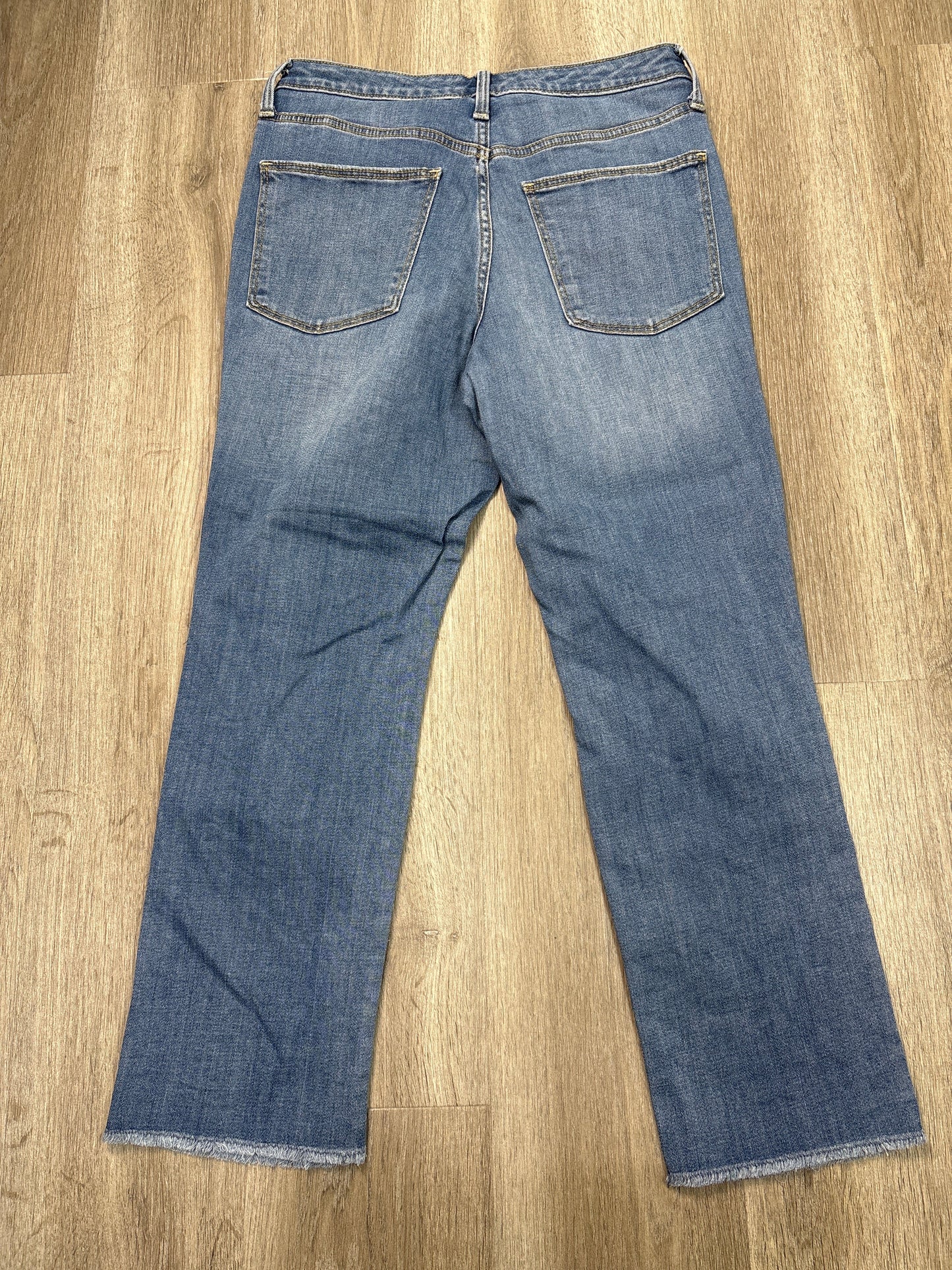 Jeans Straight By Universal Thread In Blue Denim, Size: 8