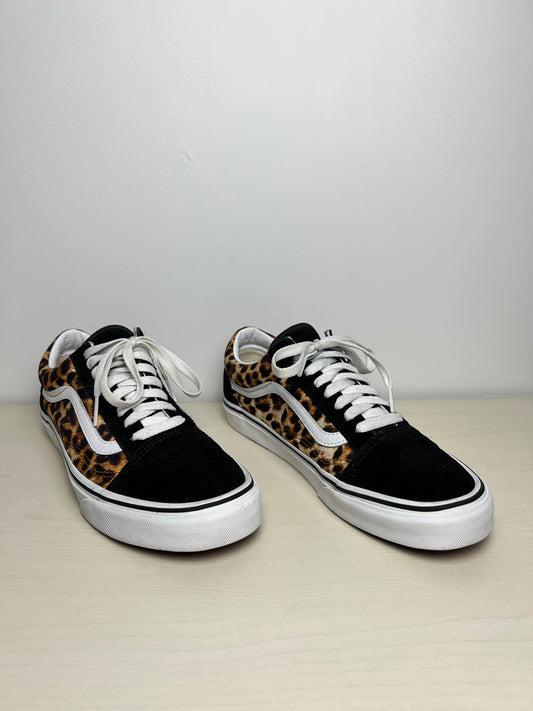 Shoes Sneakers By Vans In Black, Size: 9.5