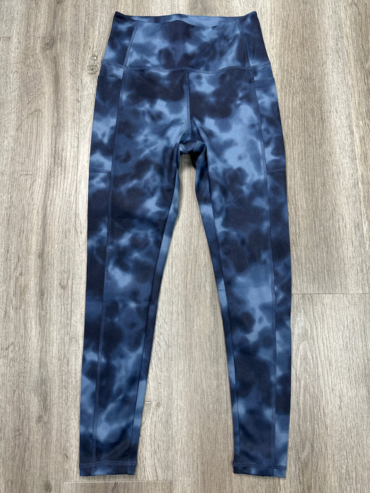 Athletic Leggings By Danskin In Blue, Size: S