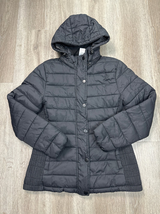 Jacket Puffer & Quilted By Time And Tru In Black, Size: Xs