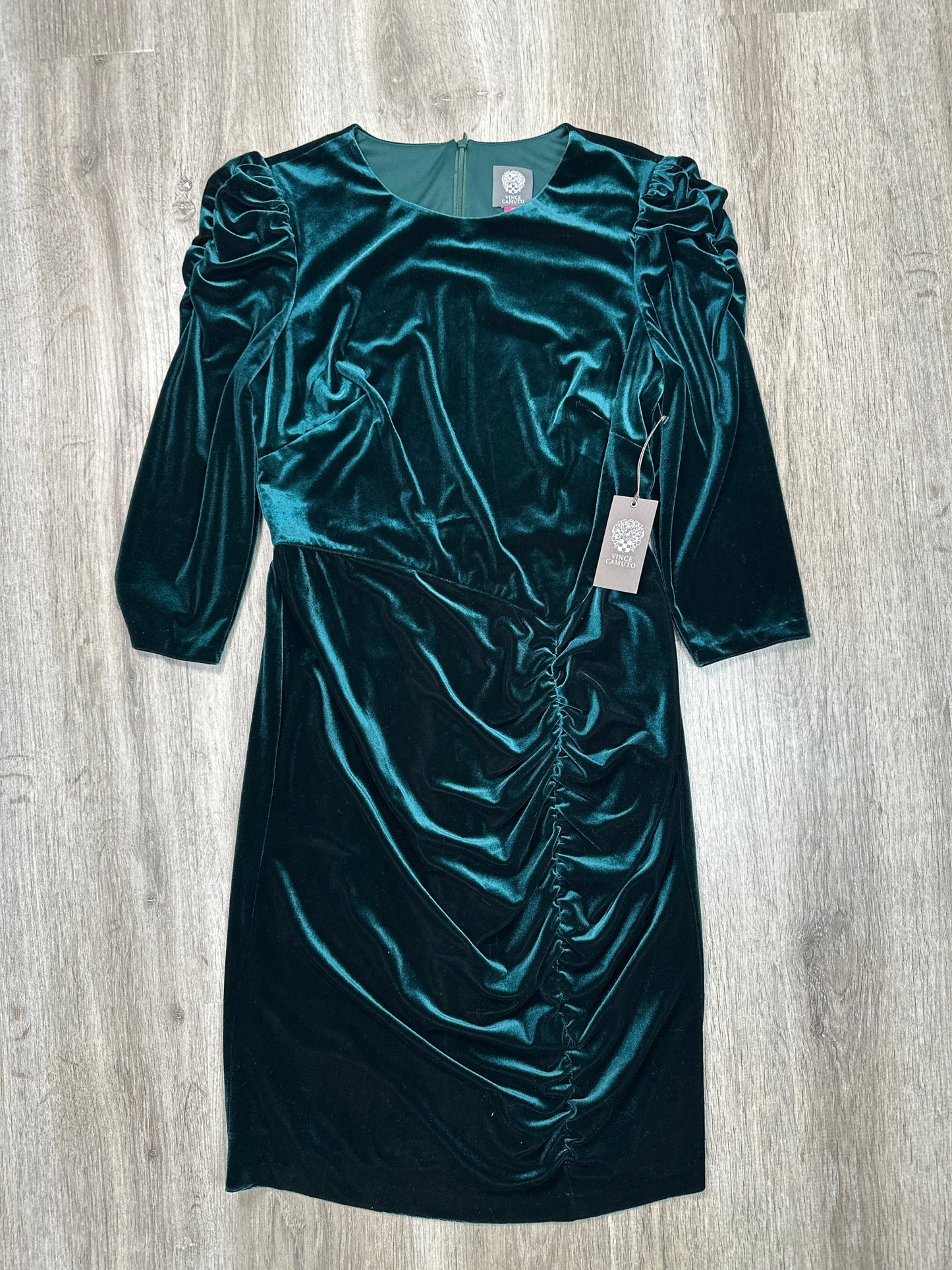 Dress Party Midi By Vince Camuto In Green, Size: L