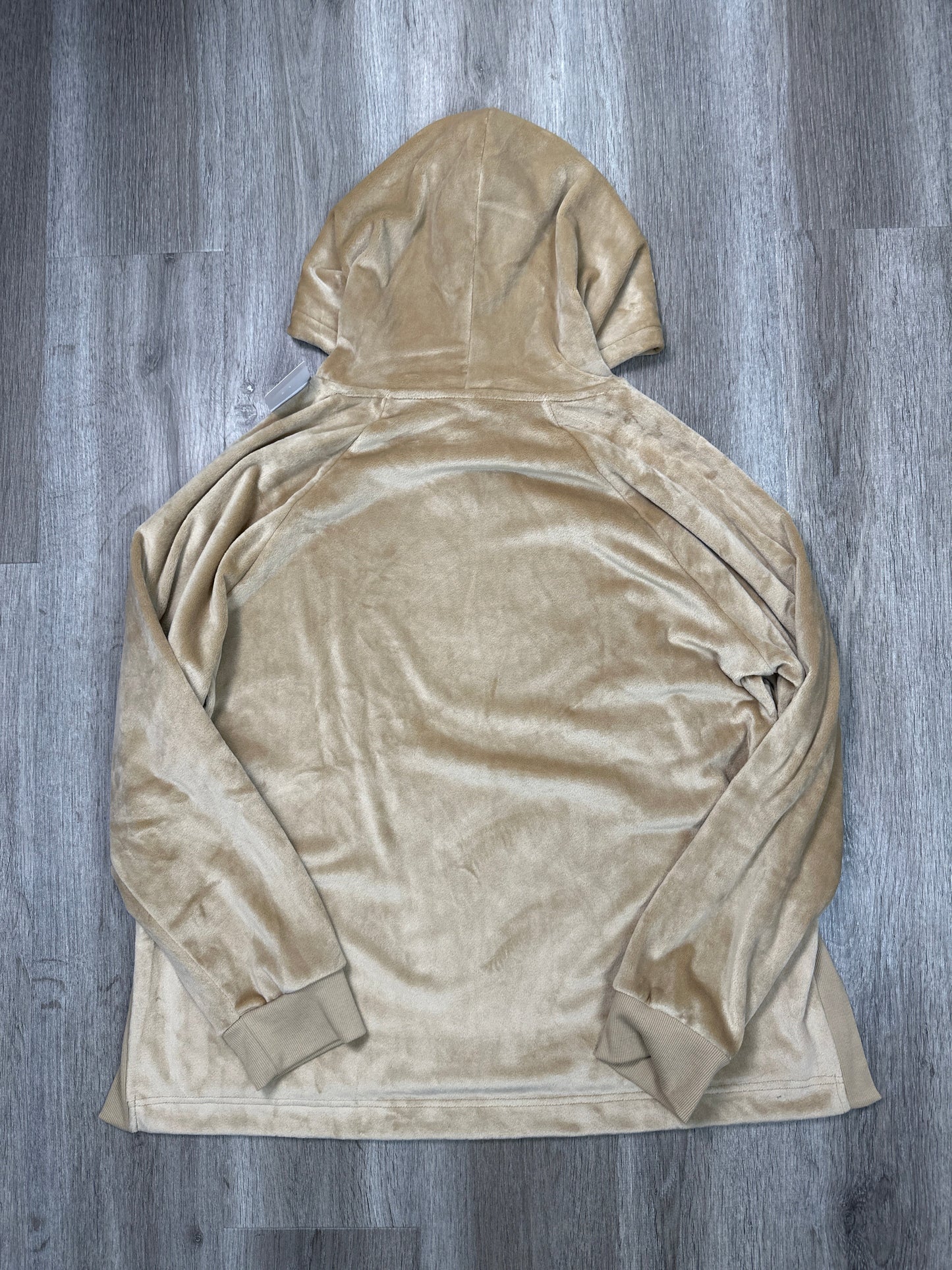 Sweatshirt Hoodie By Members Mark In Tan, Size: Xxl