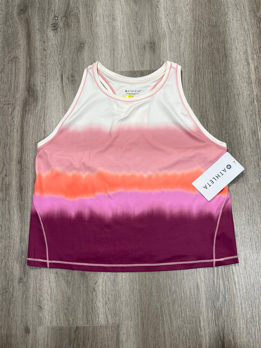 Athletic Tank Top By Athleta In Pink, Size: 1x