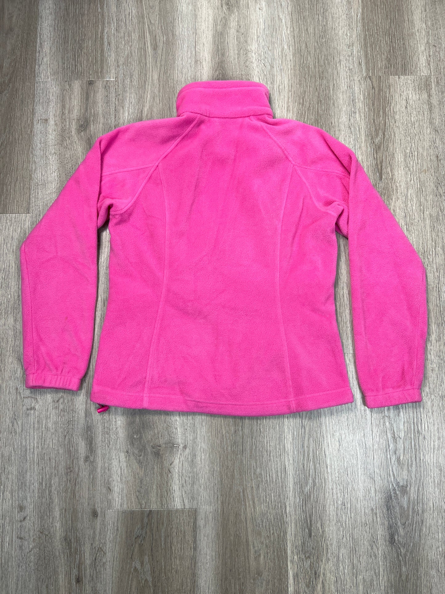 Jacket Fleece By Columbia In Pink, Size: M