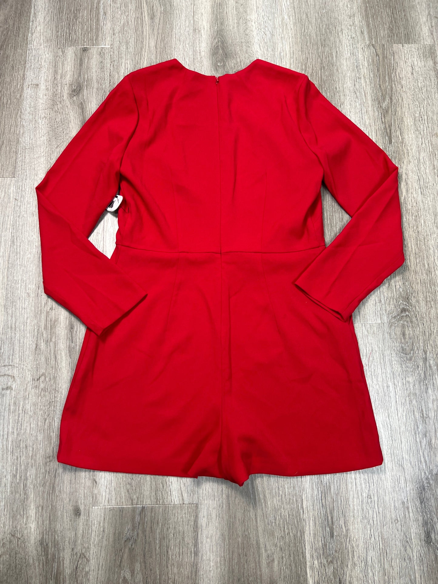 Romper By Express In Red, Size: Xl