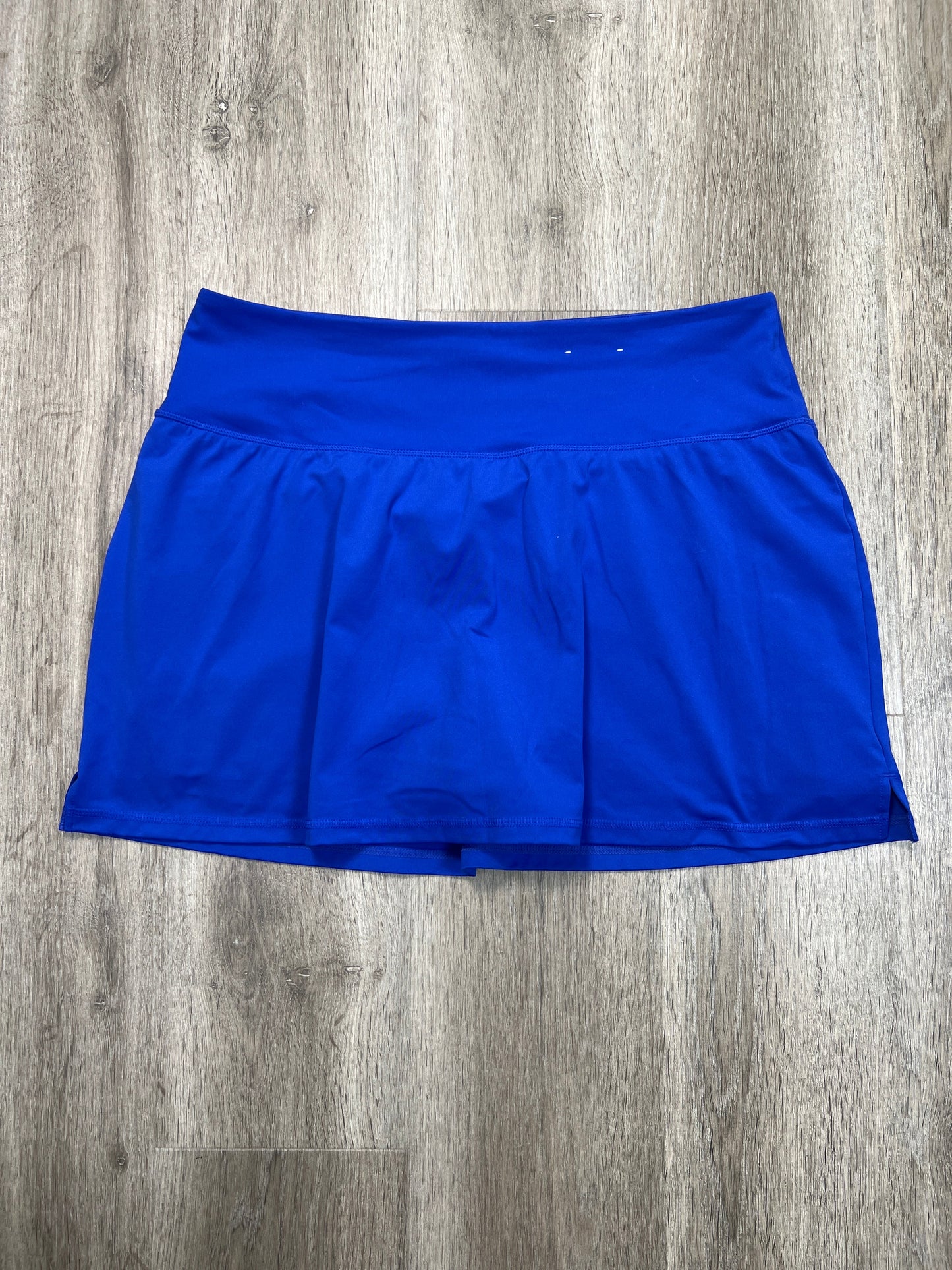 Athletic Skort By Xersion In Blue, Size: Xl