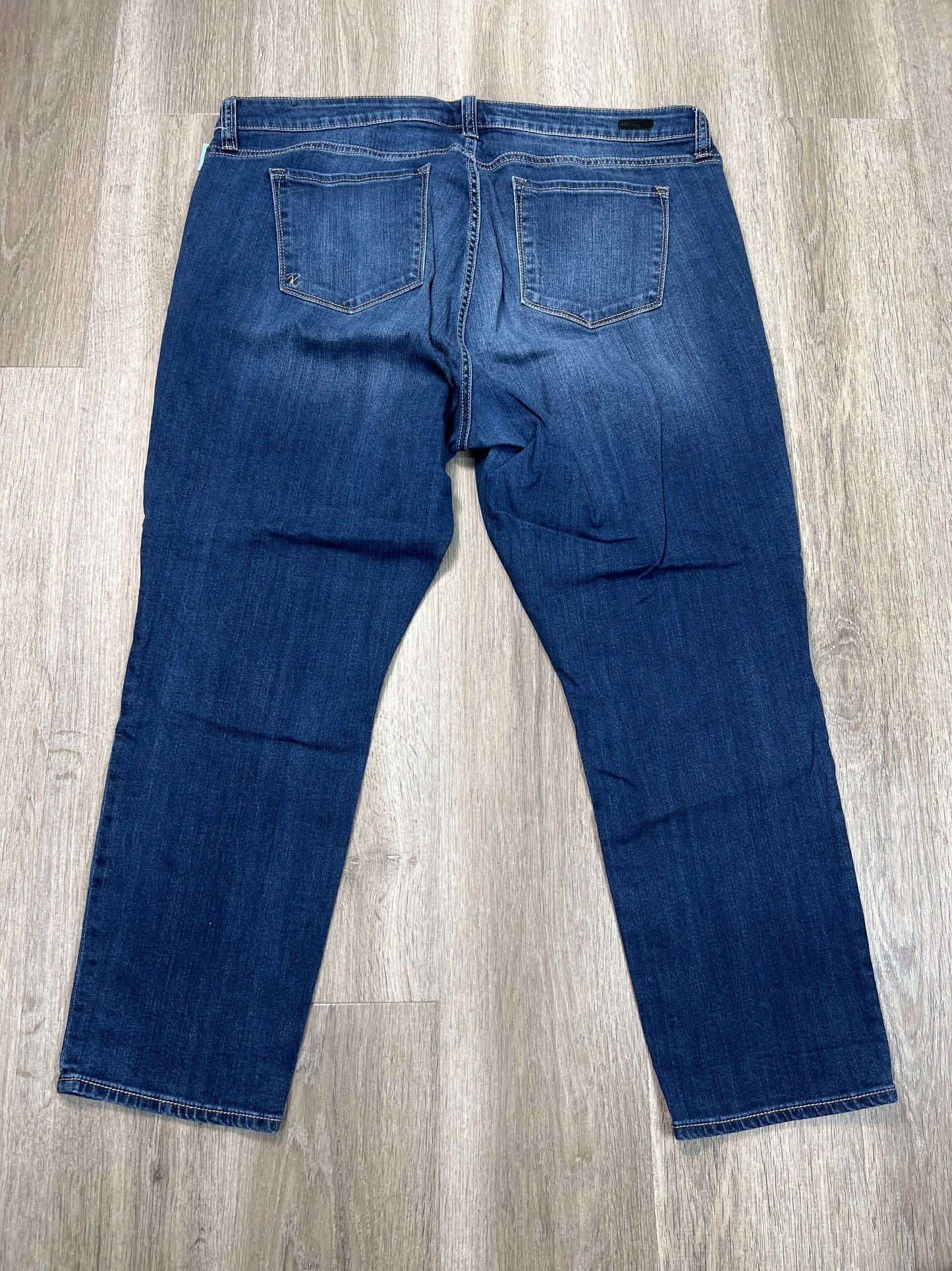 Jeans Boyfriend By Kut In Blue Denim, Size: 20