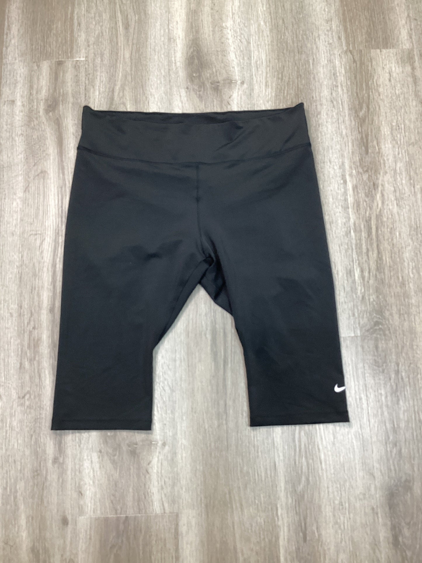 Athletic Capris By Nike In Black, Size: 2x