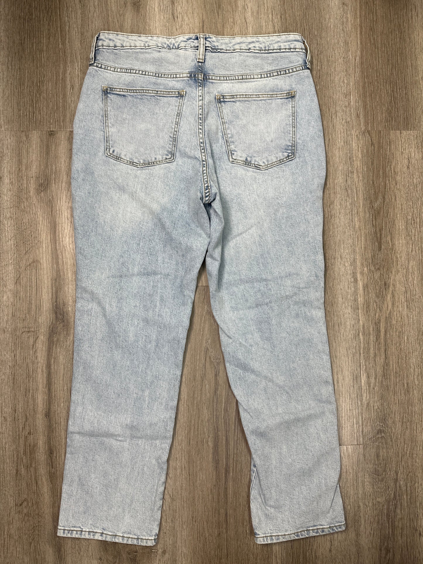 Jeans Straight By Universal Thread In Blue Denim, Size: 10