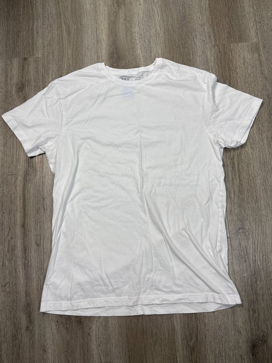 Top Short Sleeve Basic By Bke In White, Size: Xl