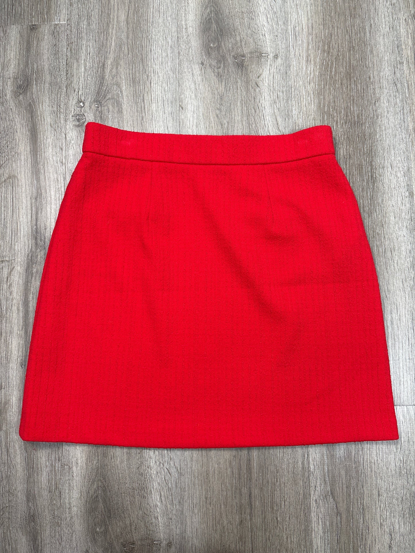 Skirt Mini & Short By Loft In Red, Size: Mp